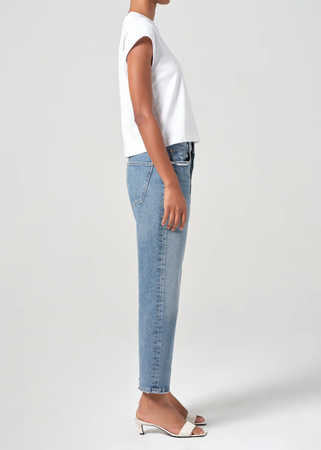 90's Crop Mid Rise Straight in Hooked - Image 3