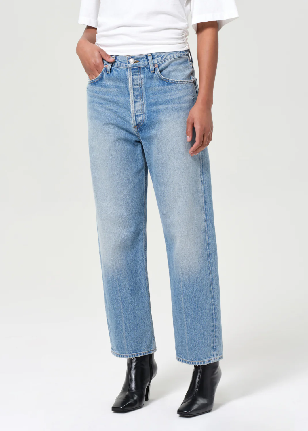 90's Crop Mid Rise Straight in Vault - Image 4
