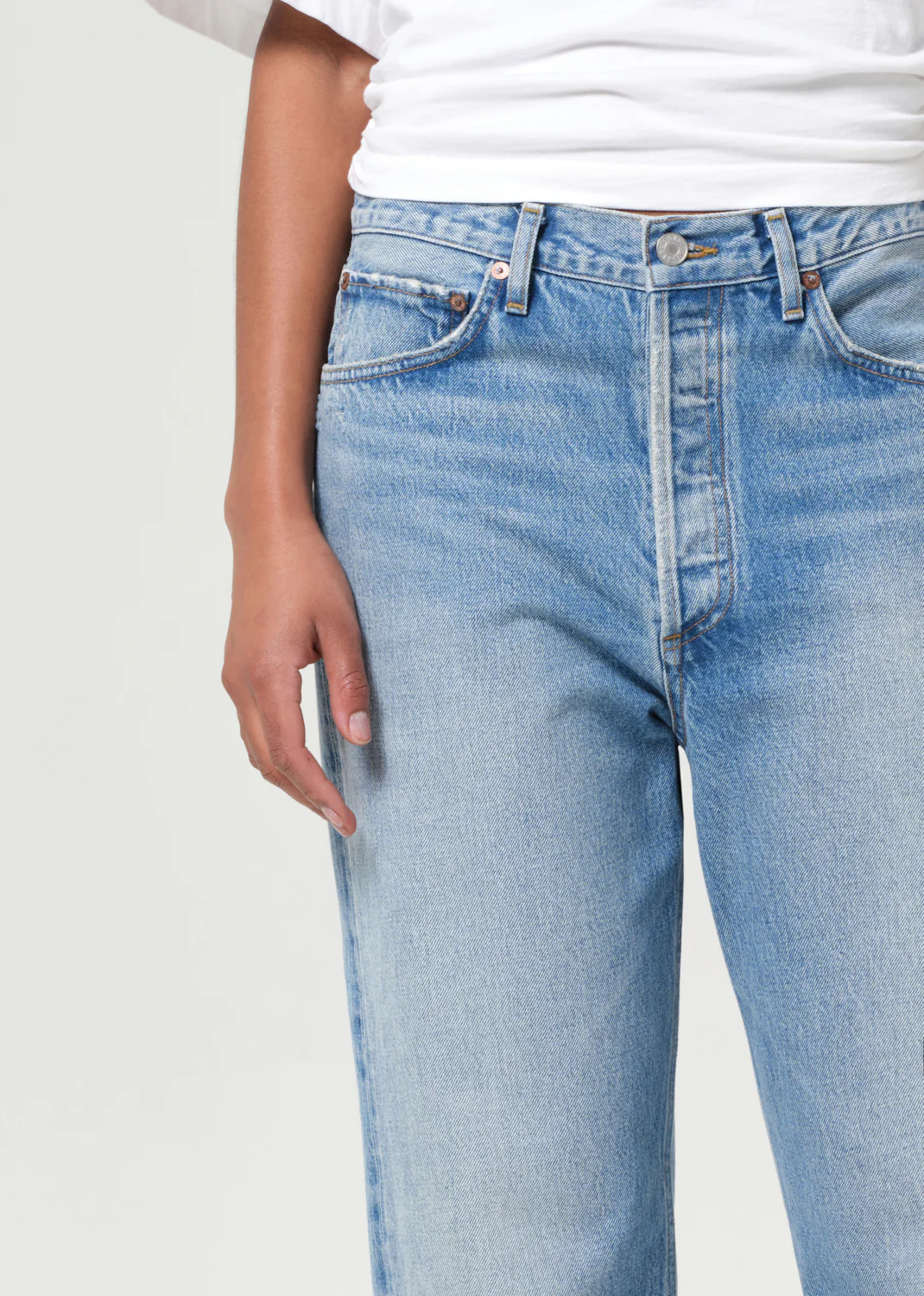 90's Crop Mid Rise Straight in Vault - Image 5