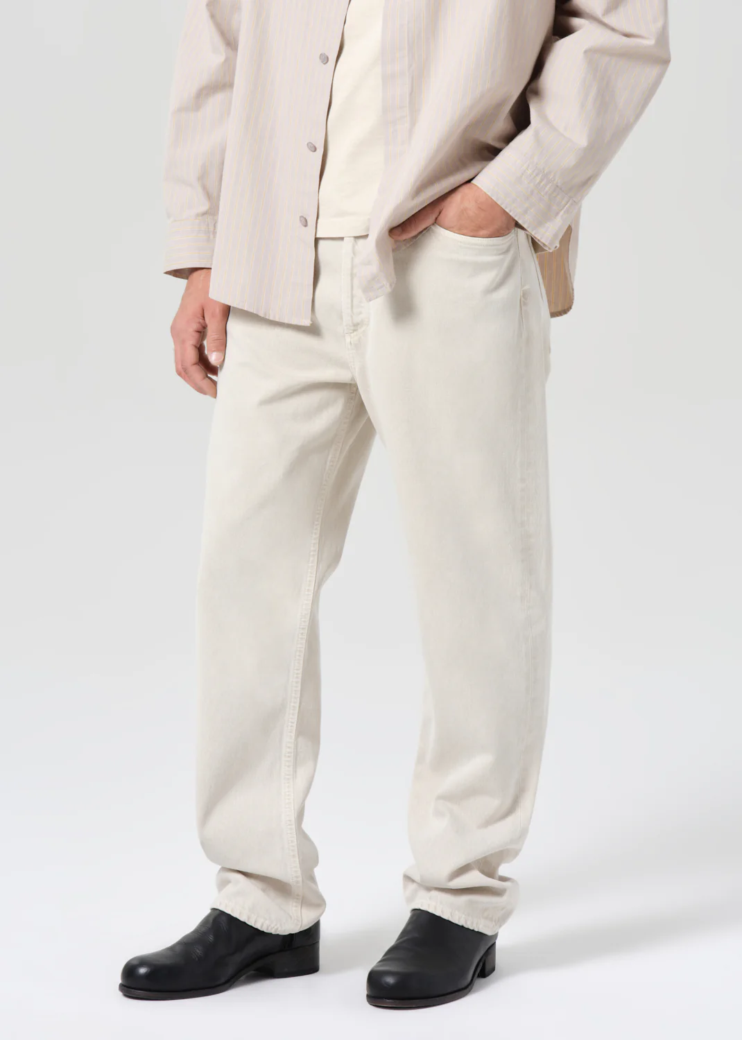 90's Jean in Bone - Image 6