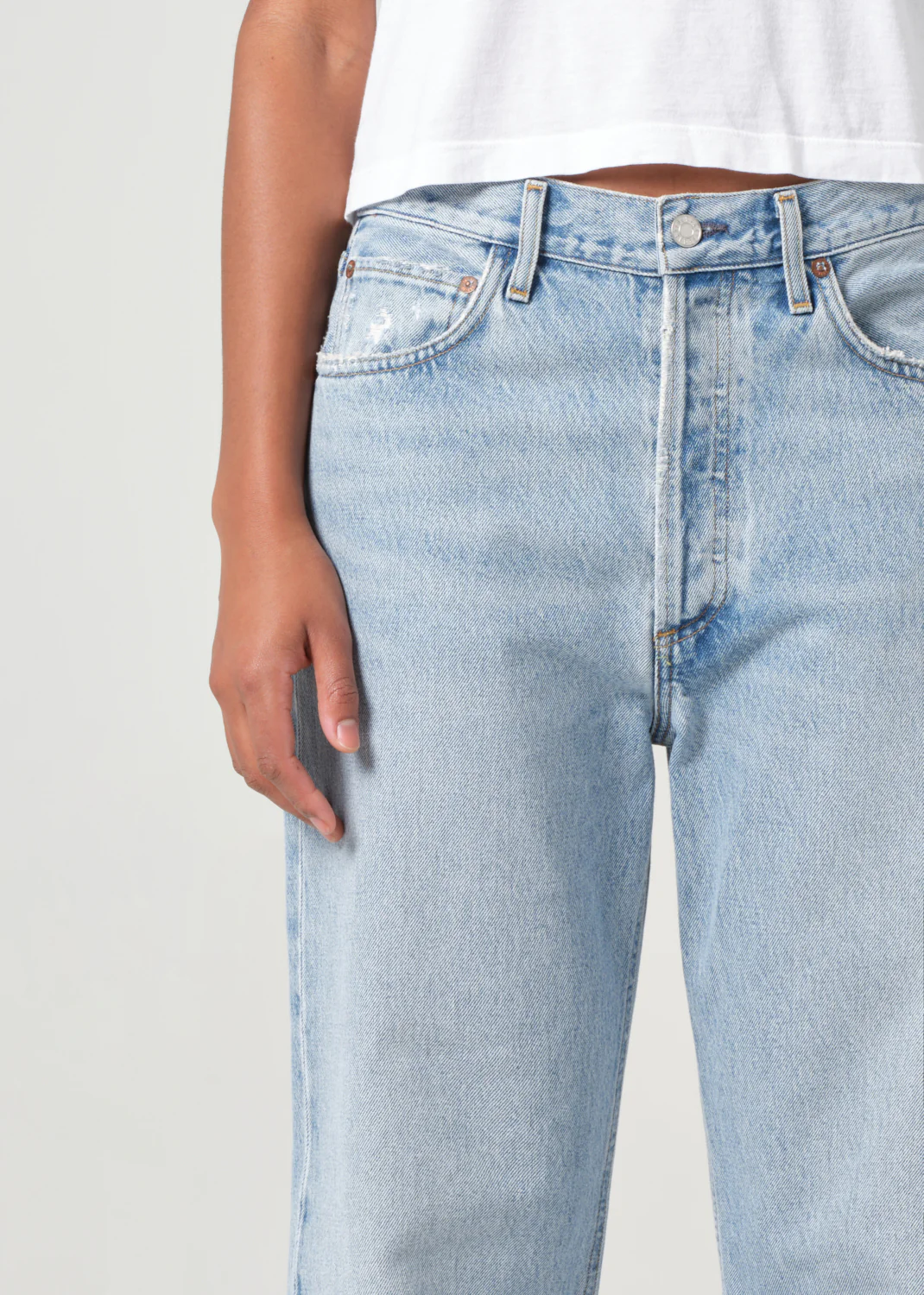 90's Mid Rise Straight in Force - Image 5