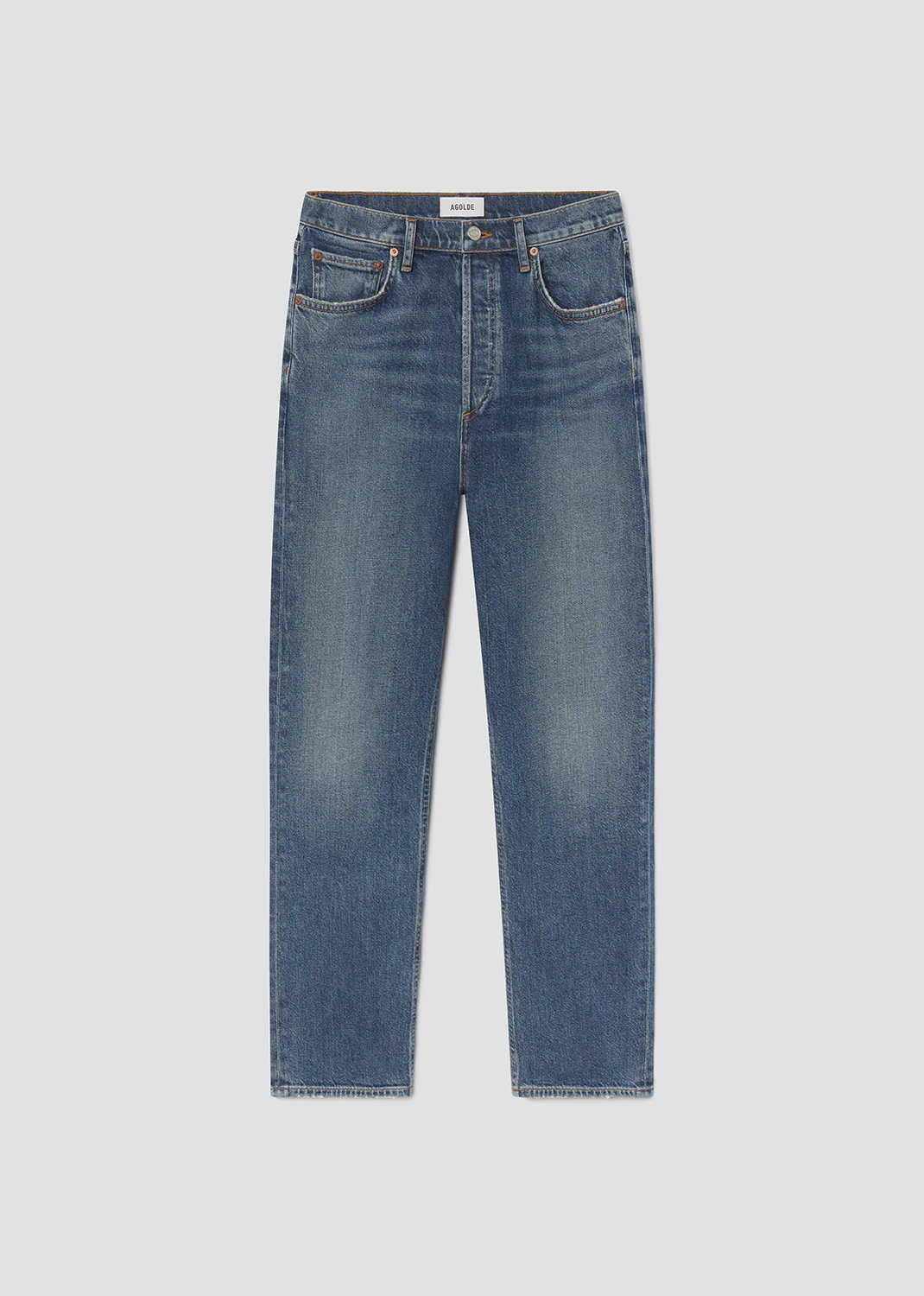 90's Pinch Waist Crop (Weightless Stretch) in Overcast - Image 6