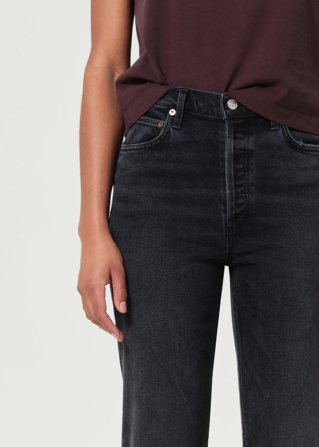 90's Pinch Waist Crop (Weightless Stretch) in Radius - Image 5