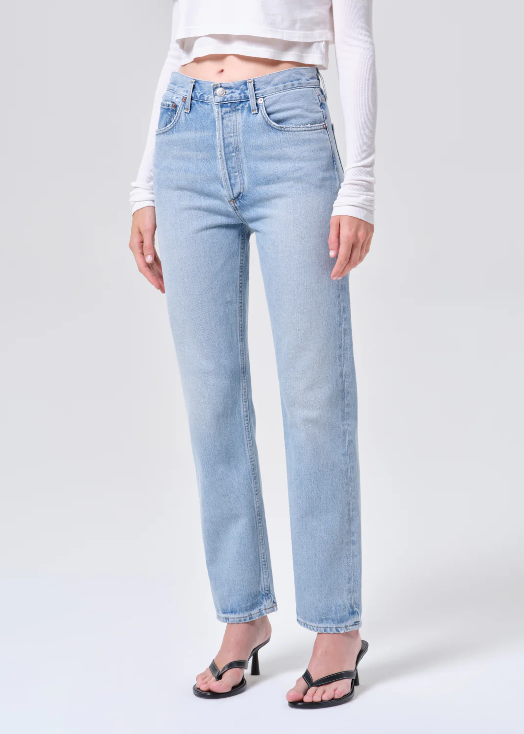 90's Pinch Waist High Rise Straight (Weightless) in Addition - Image 4