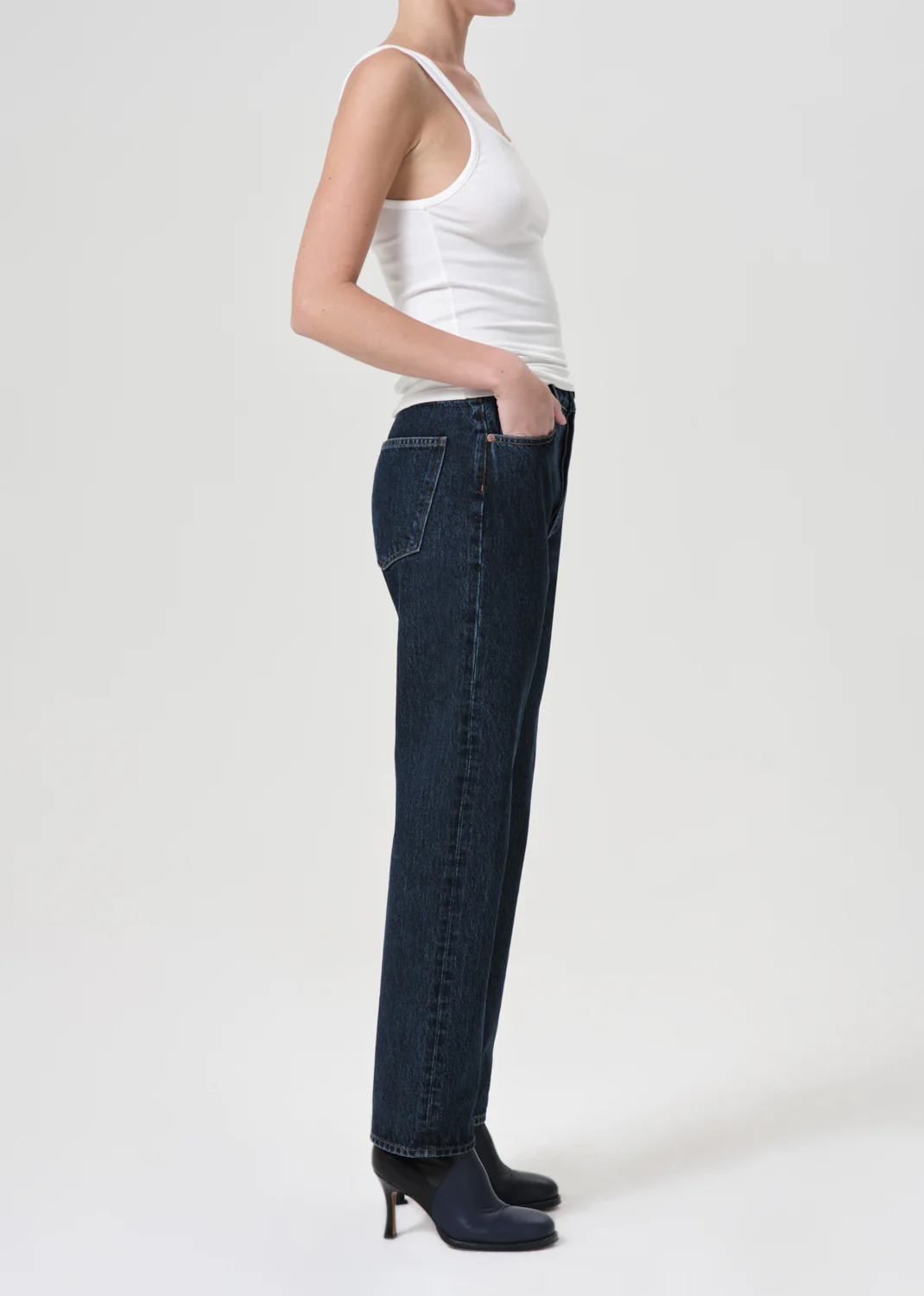 90's Pinch Waist High Rise Straight in Pendulum - Image 3