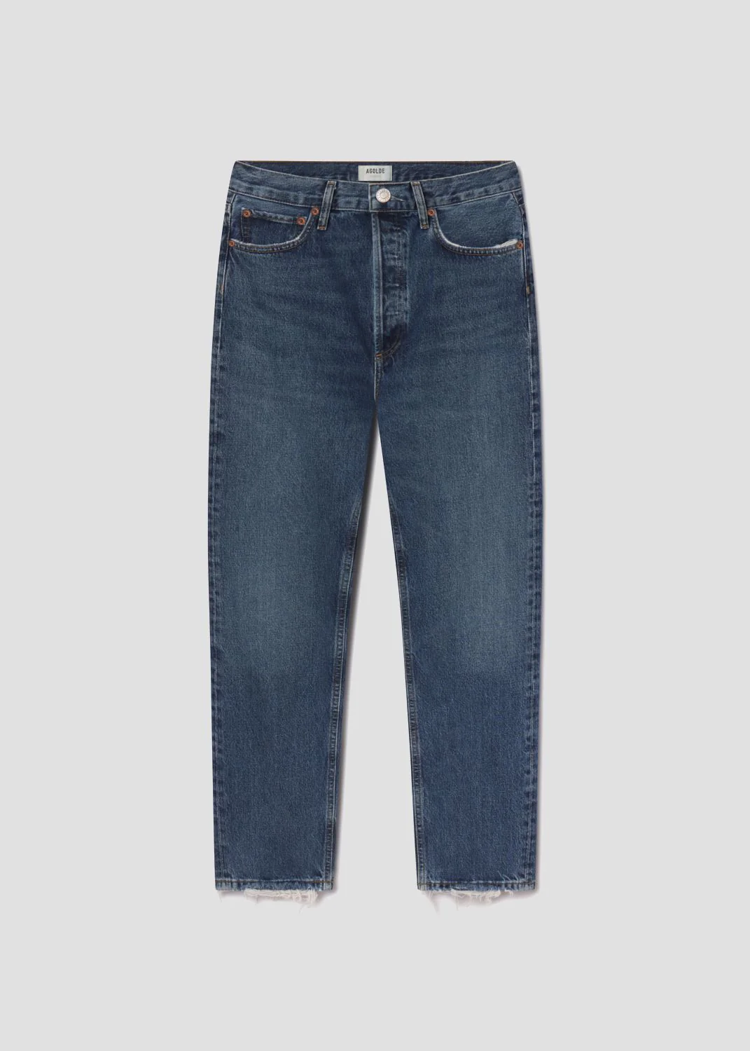 90's Pinch Waist High Rise Straight in Range - Image 6