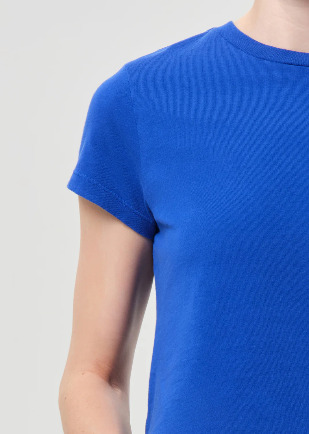 Adine Shrunken Tee in Cobalt - Image 5