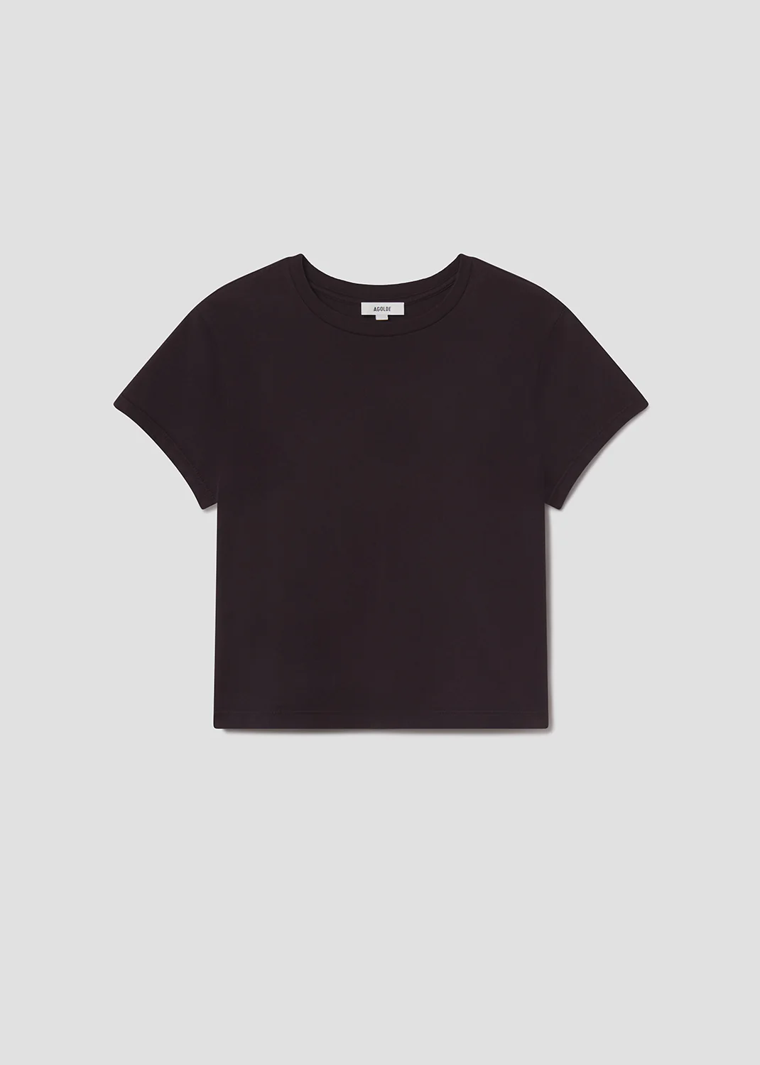 Adine Shrunken Tee in Eggplant - Image 6