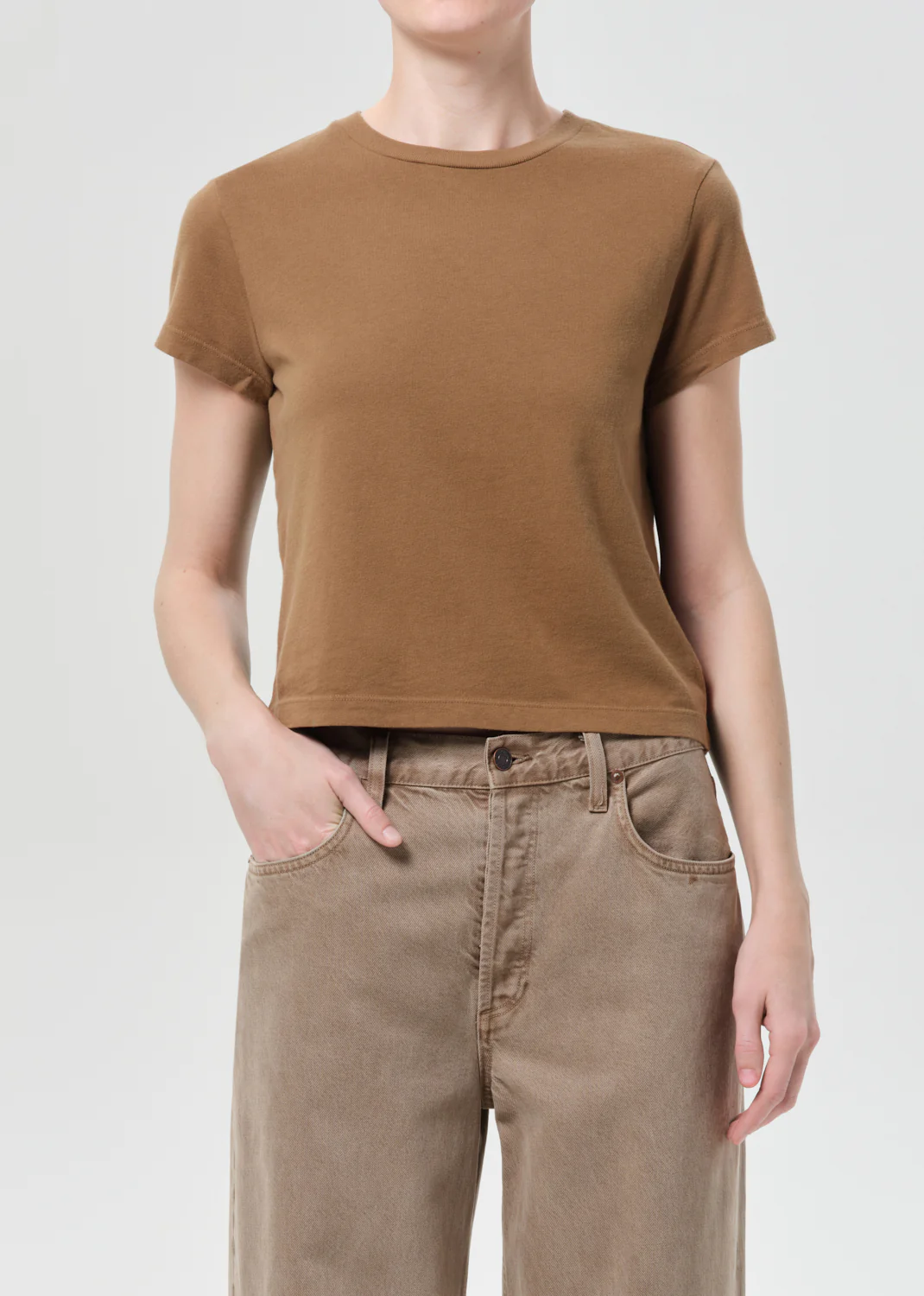 Adine Shrunken Tee in Hamoa