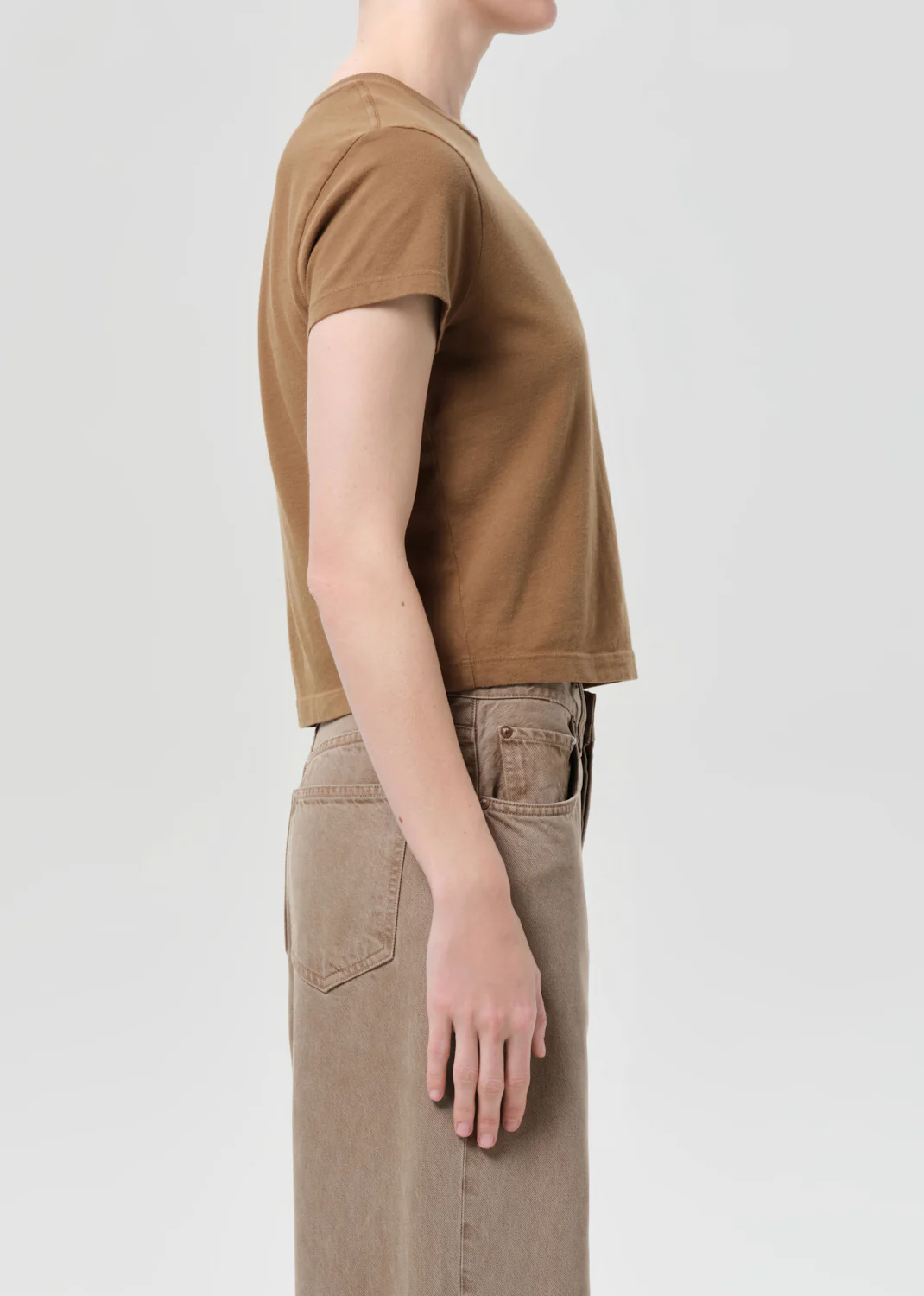Adine Shrunken Tee in Hamoa - Image 3