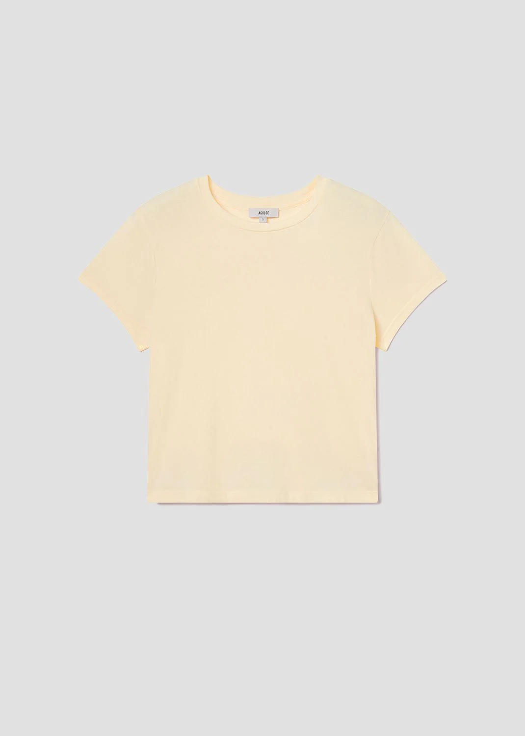 Adine Shrunken Tee in Lemon Drop - Image 6