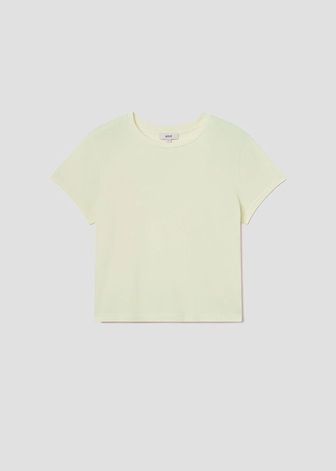 Adine Shrunken Tee in Mint Cream - Image 6