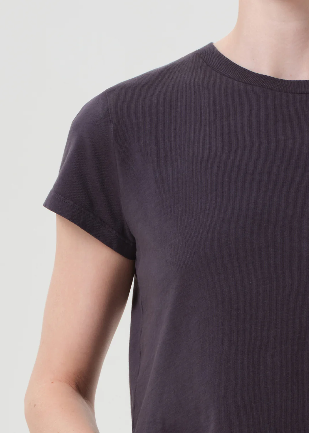 Adine Shrunken Tee in Shade - Image 5