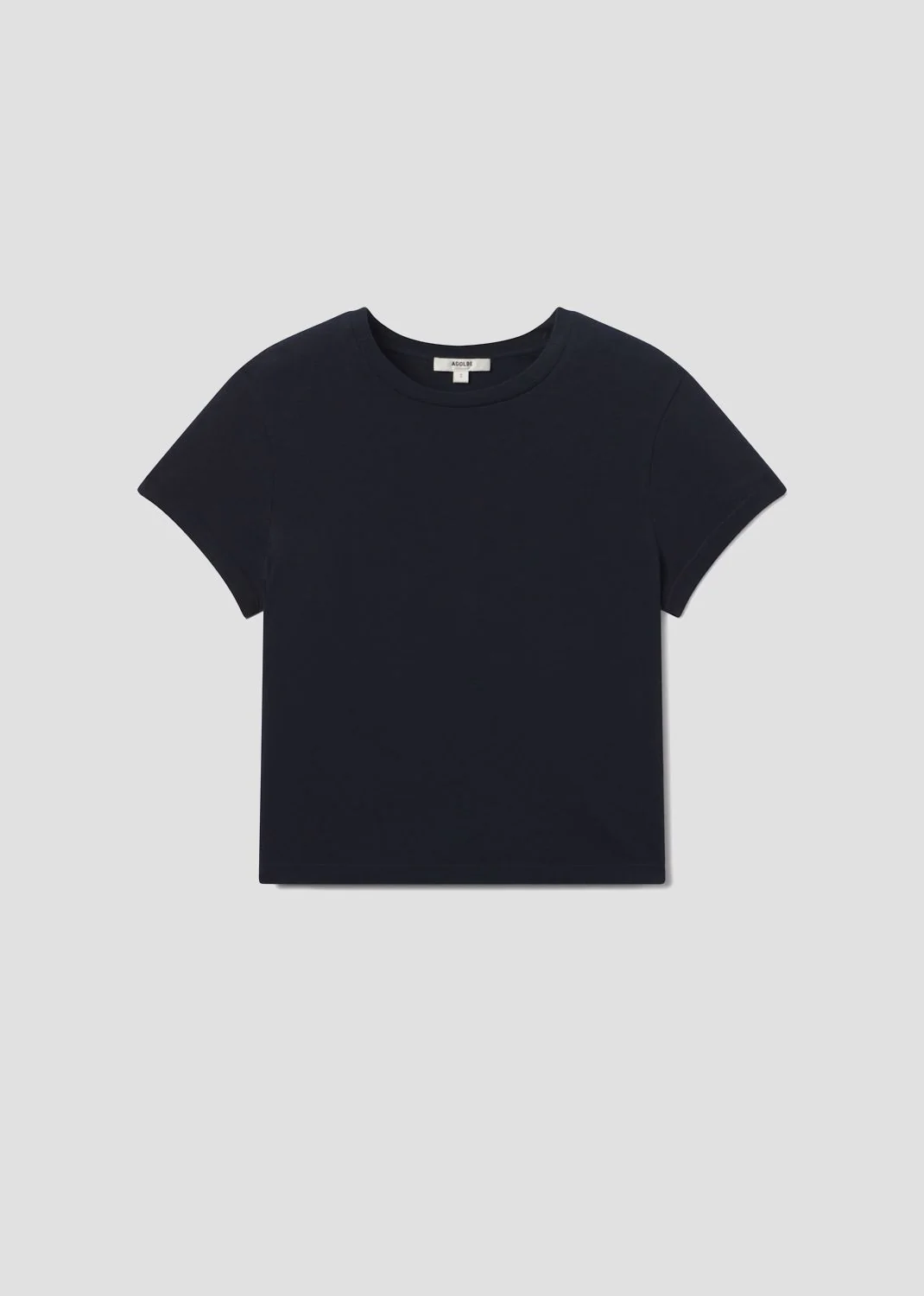 Adine Shrunken Tee in Storm - Image 6