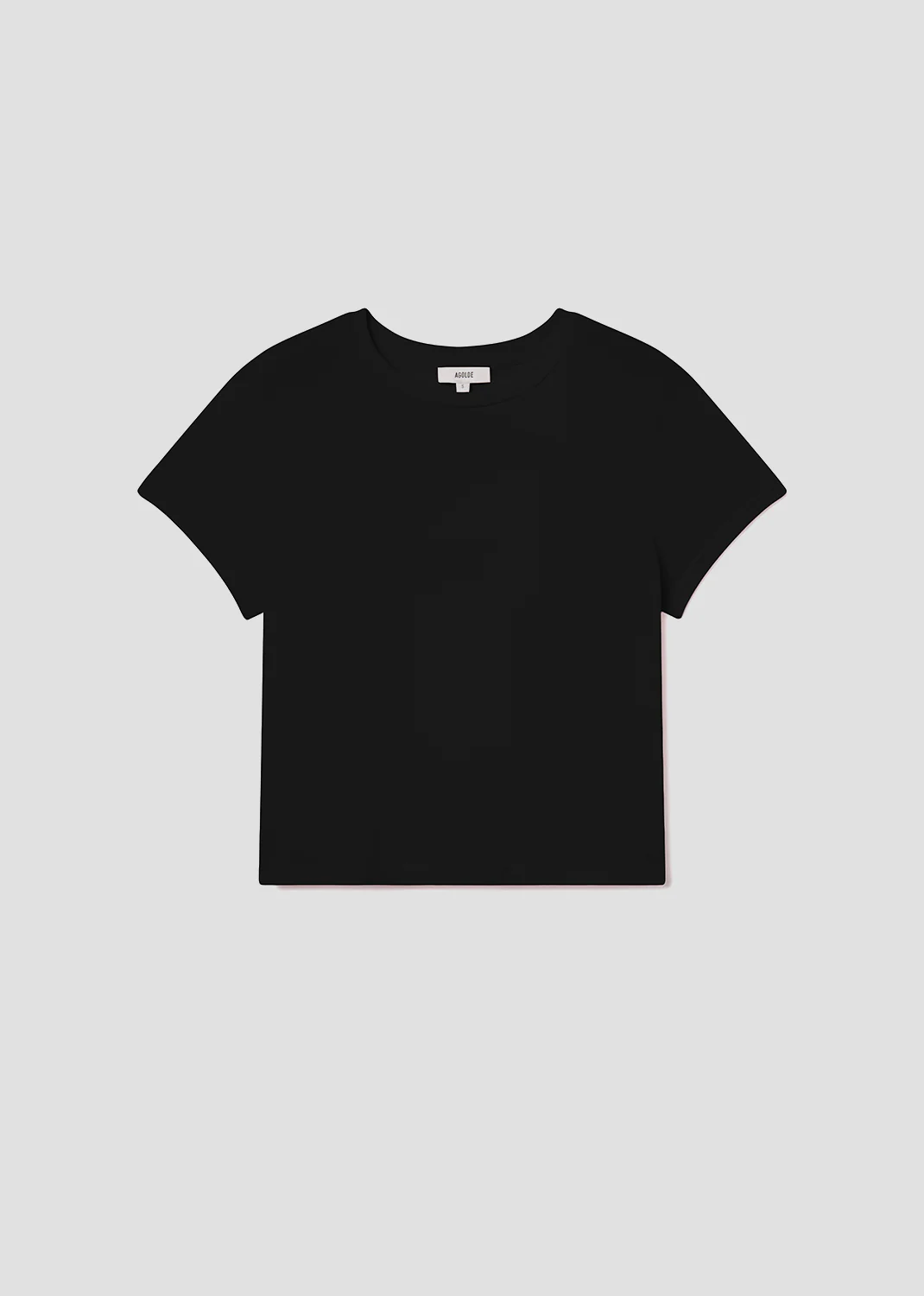 Adine Shrunken Tee in Black - Image 6