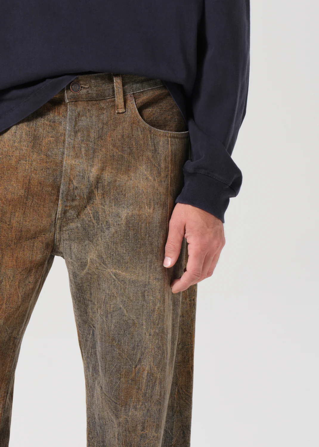 Afton Jean (Comfort Stretch) in Bark - Image 6
