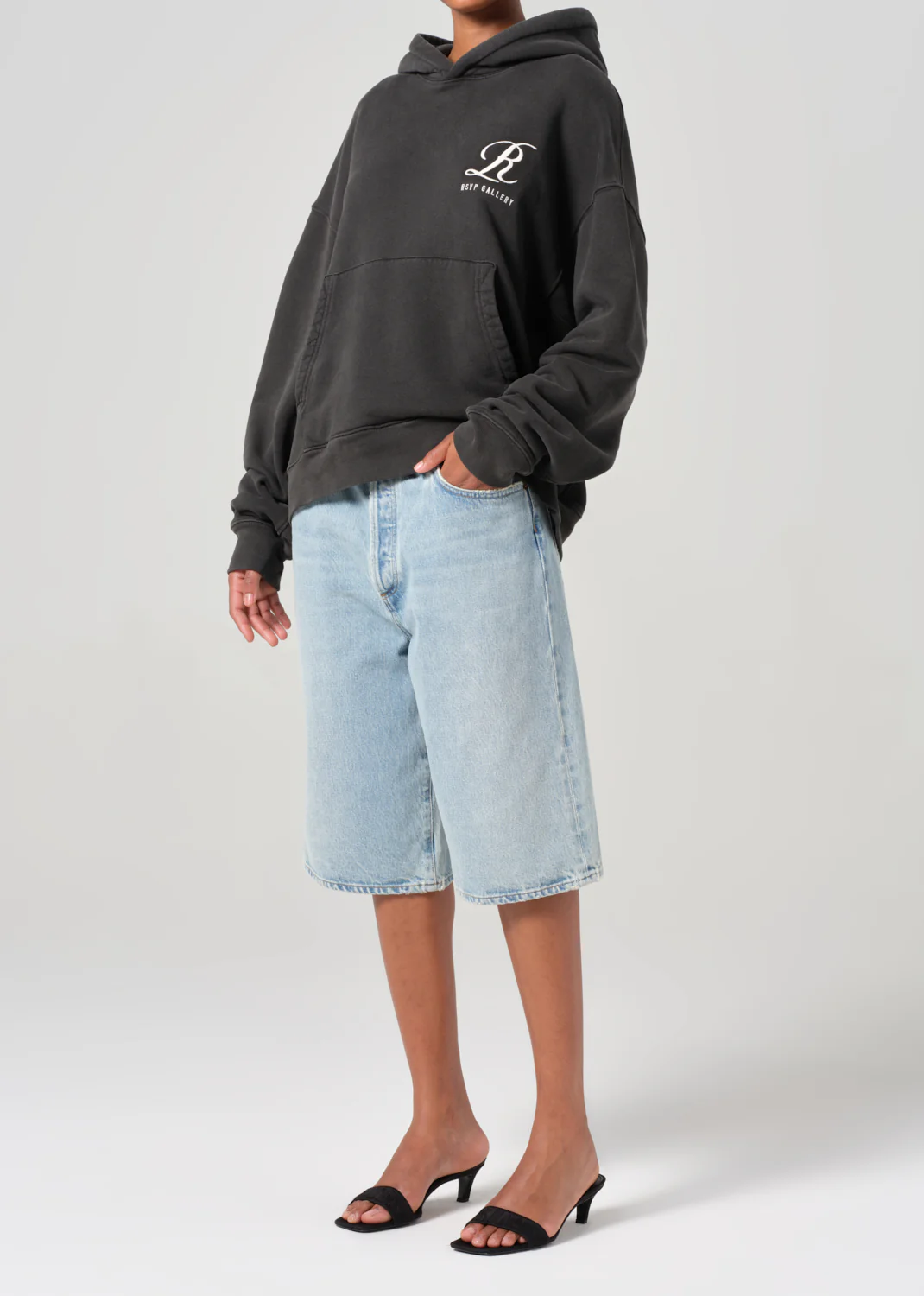 AGOLDE / RSVP Polaroid Hoodie in Marker - Image 10