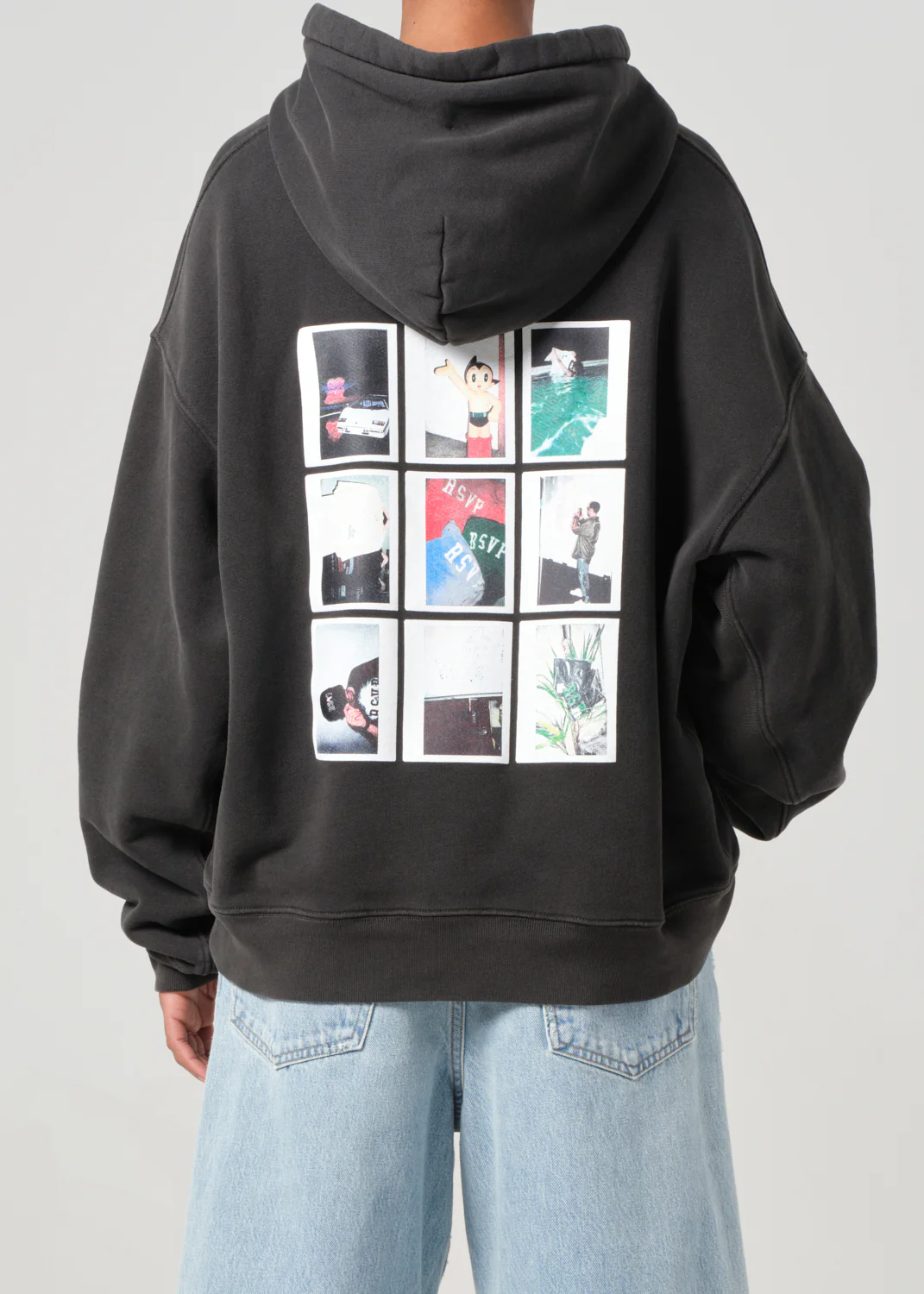 AGOLDE / RSVP Polaroid Hoodie in Marker - Image 9