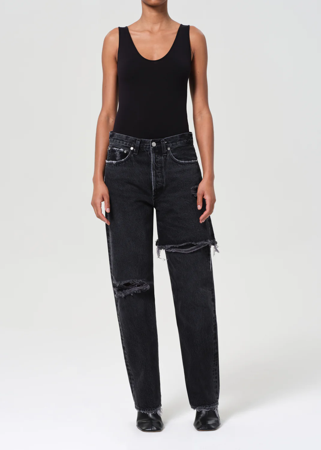 Amryn Jean in Black Row