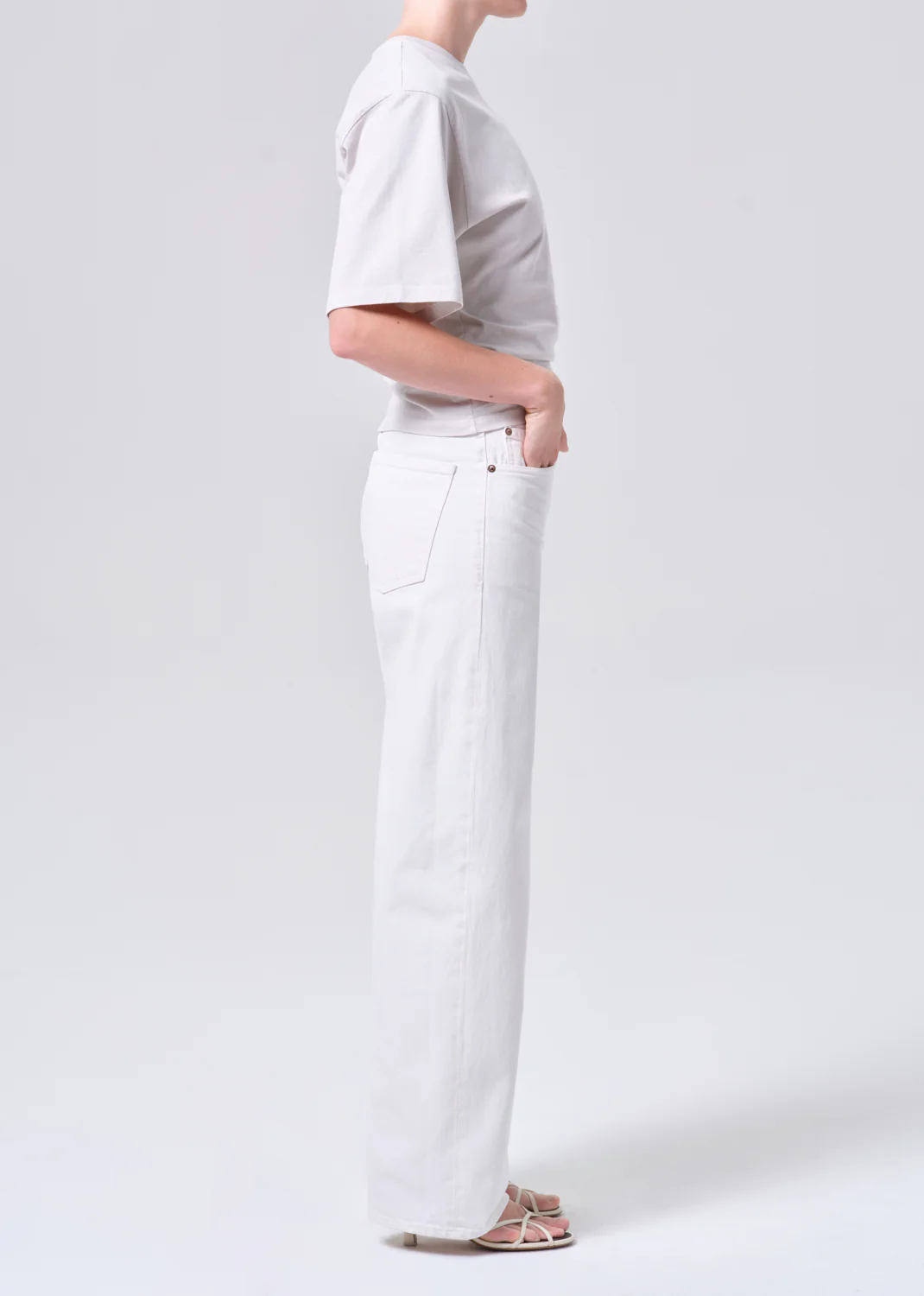 Arc Jean 32" in Chalk White - Image 3