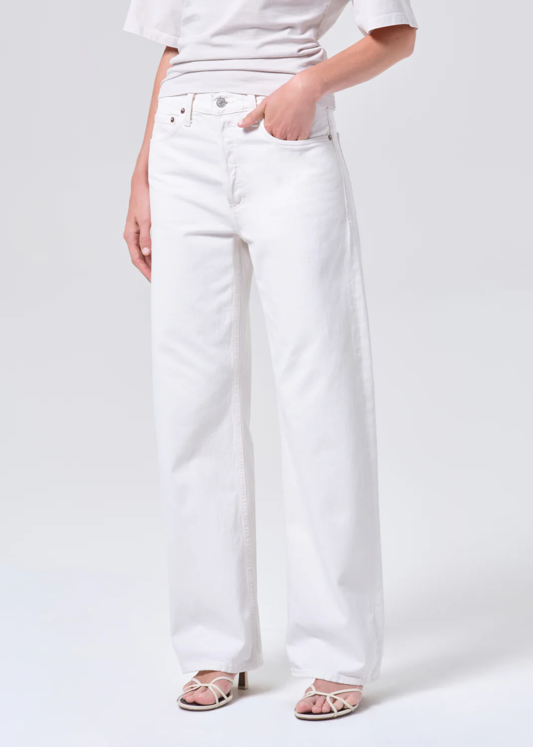 Arc Jean 32" in Chalk White - Image 4