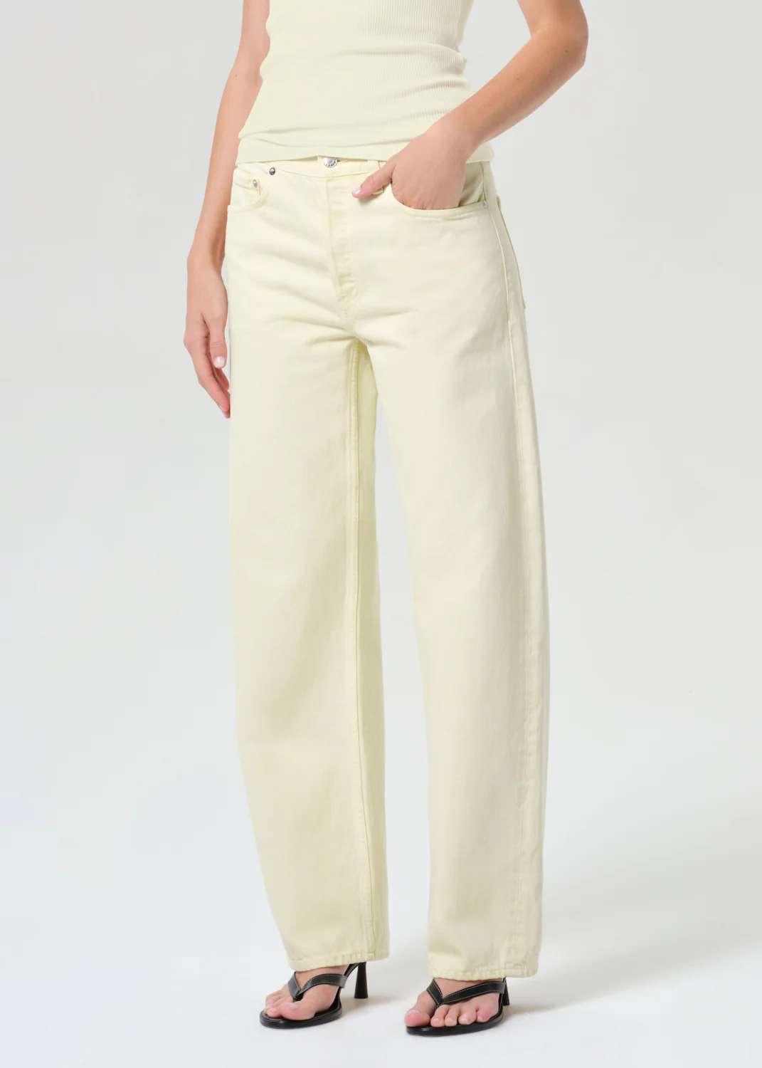 Arc Jean 32" in Lemon Zest - Image 4