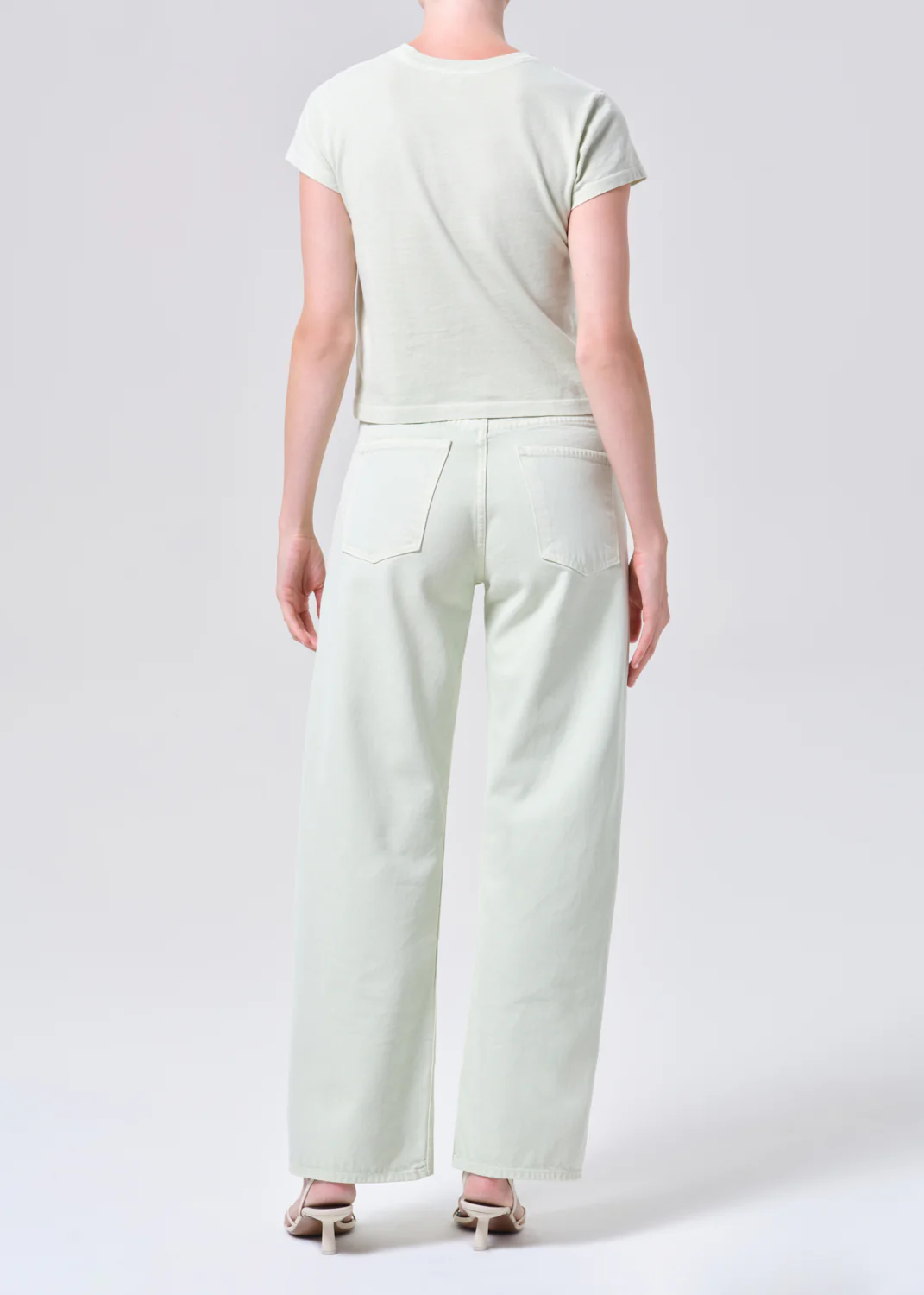 Arc Jean 32" in Mint Cream - Image 2