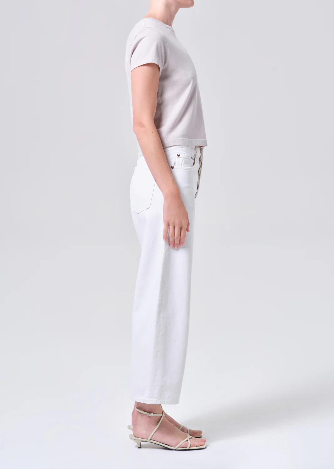 Arc Jean in Chalk White - Image 3