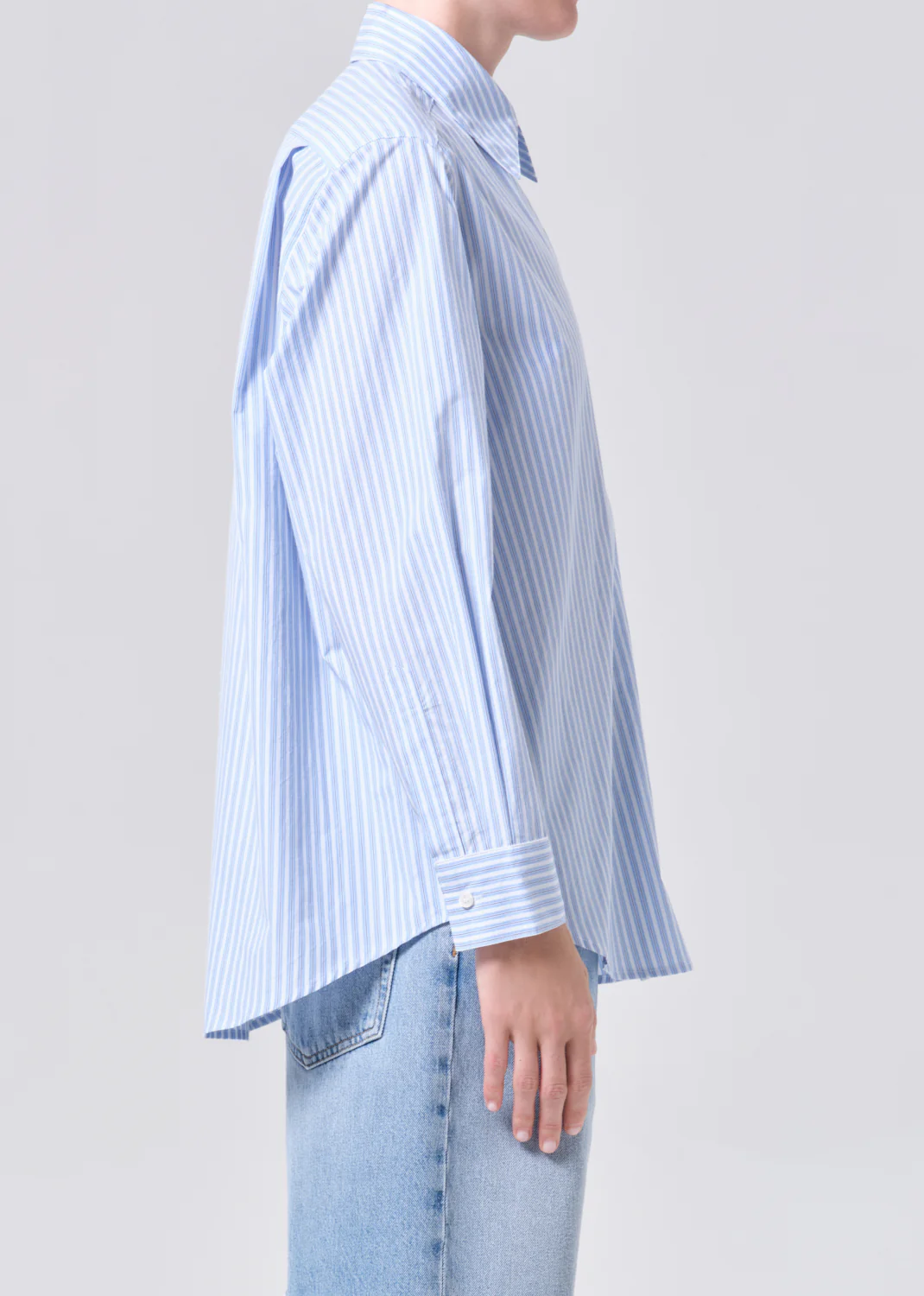 Aris Shirt in Banks Stripe - Image 3