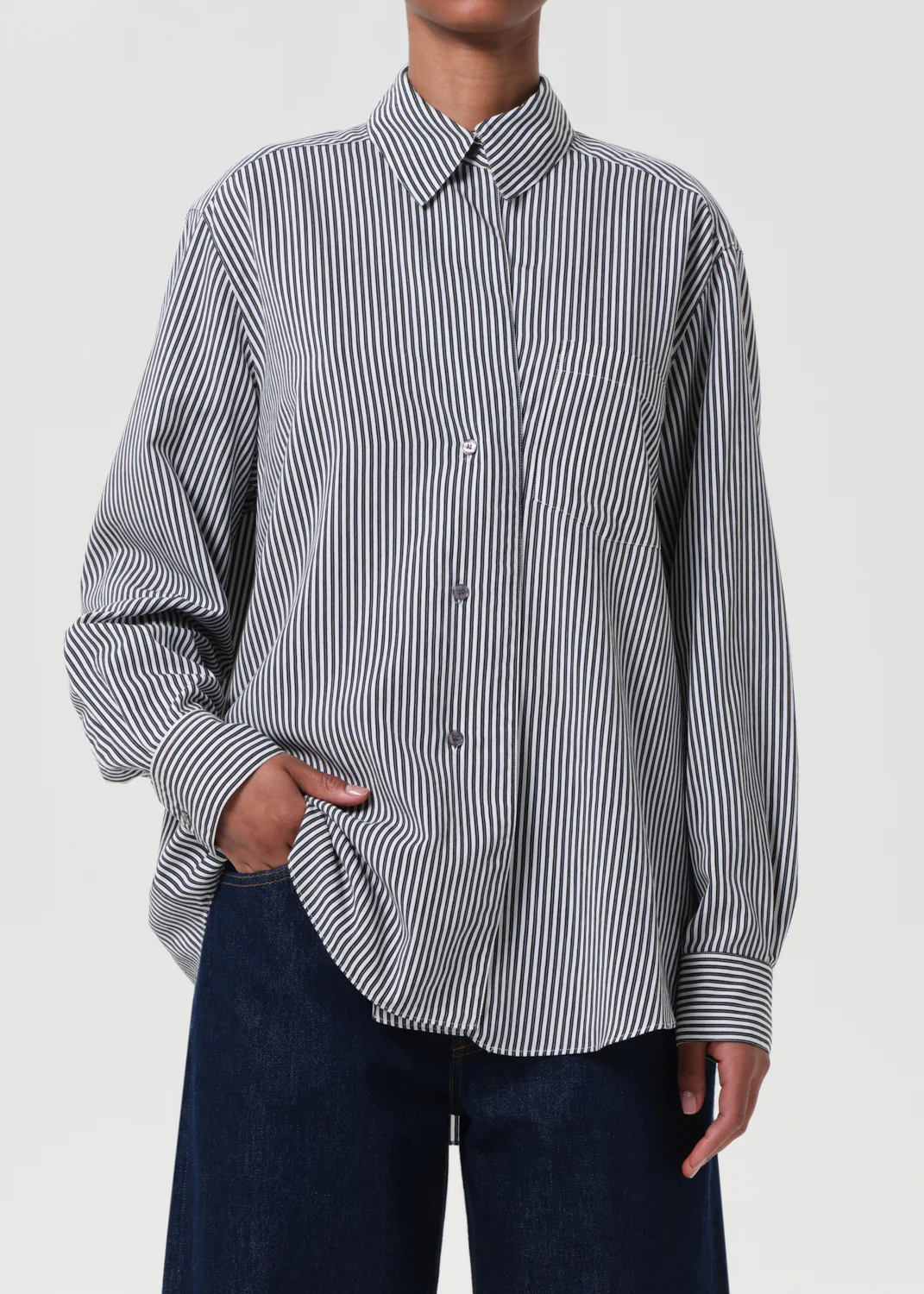 Aris Shirt in Solene Stripe - Image 3