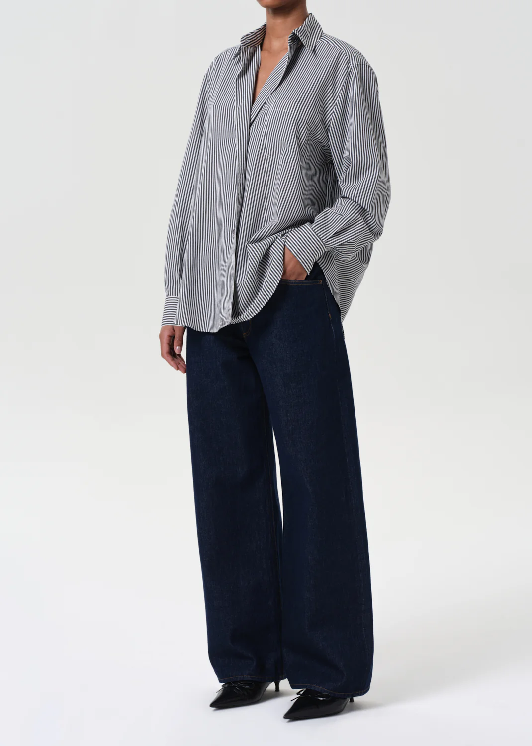 Aris Shirt in Solene Stripe - Image 5