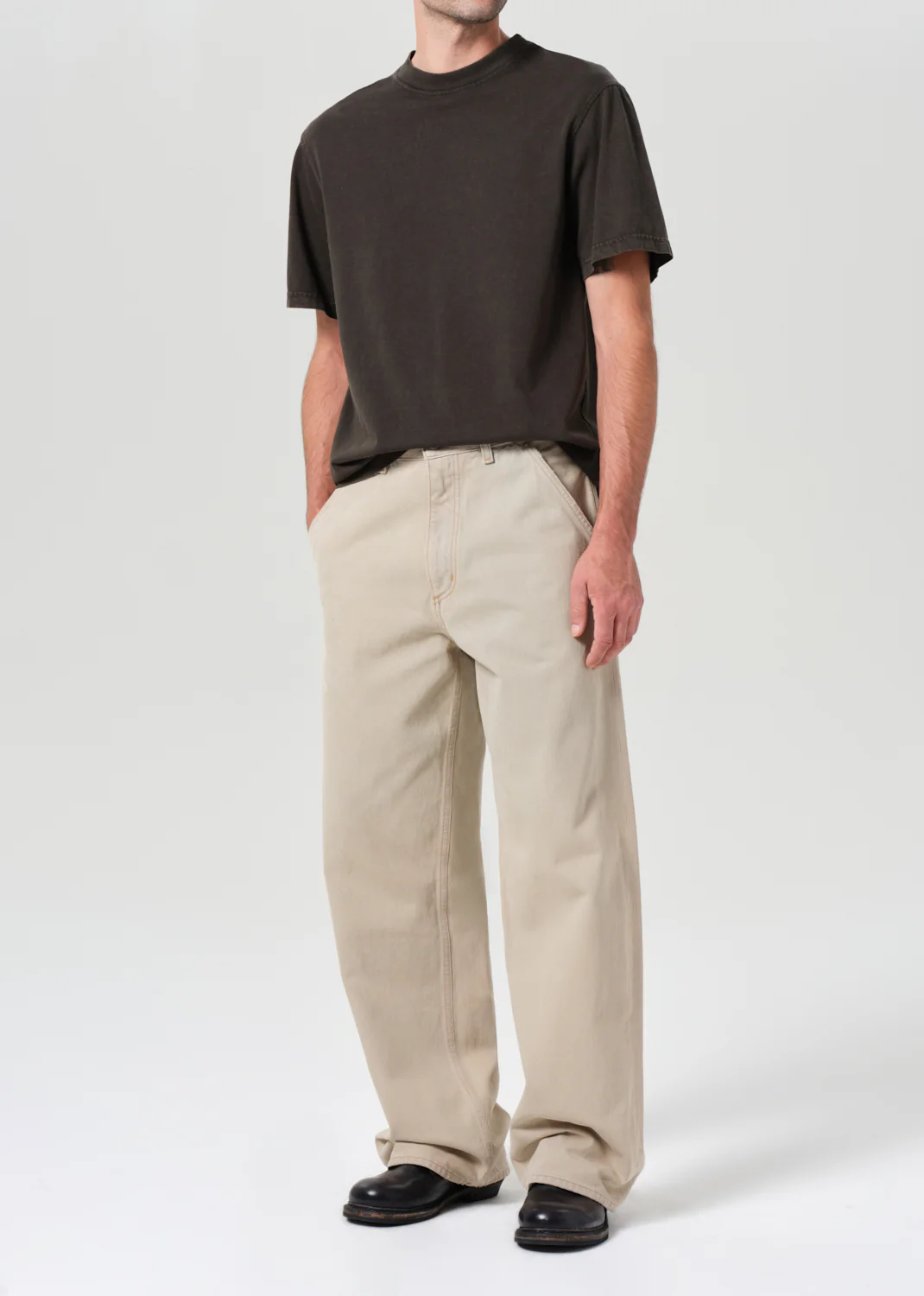 Asha Mock Neck Tee in Fracture - Image 5