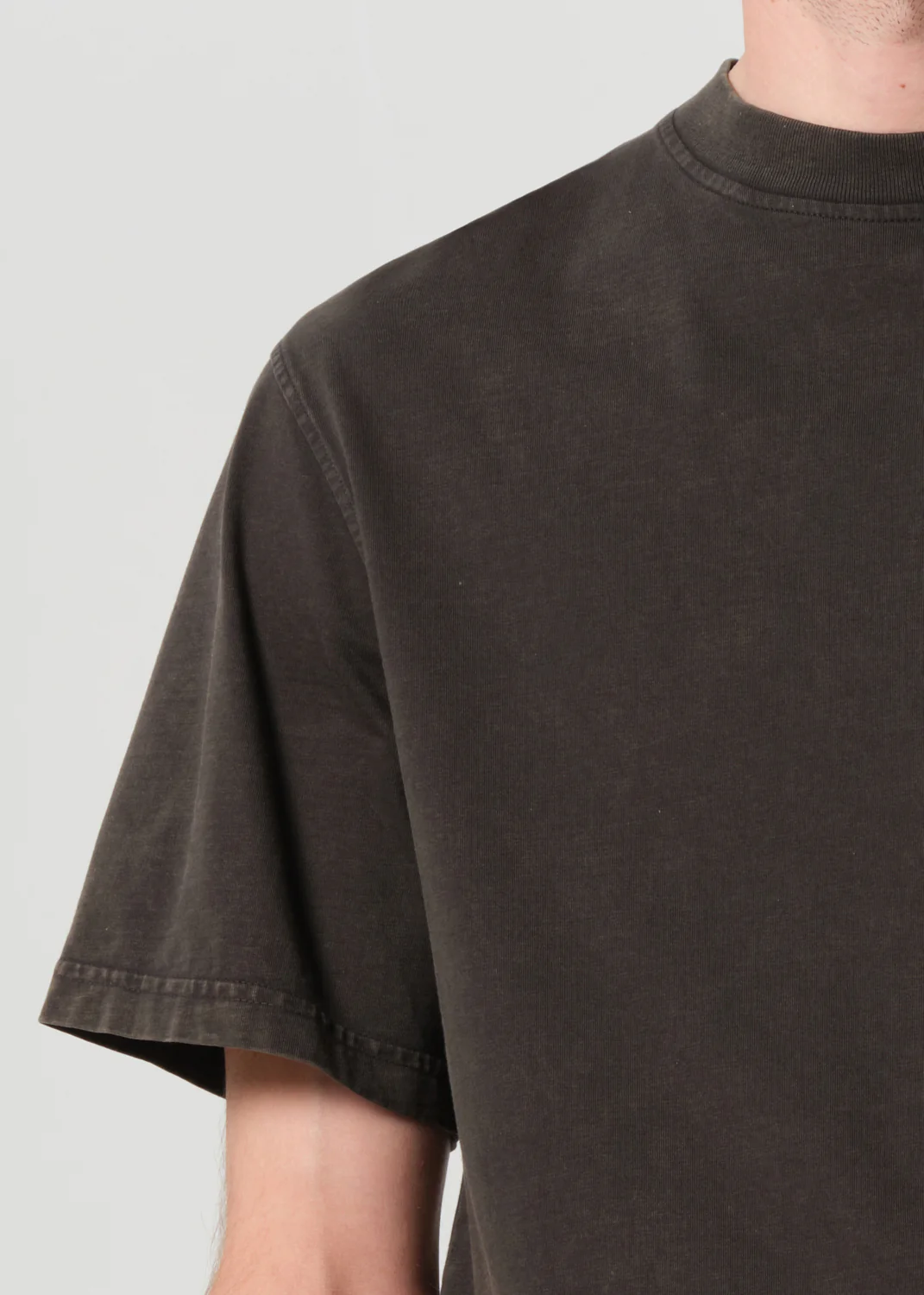 Asha Mock Neck Tee in Fracture - Image 6