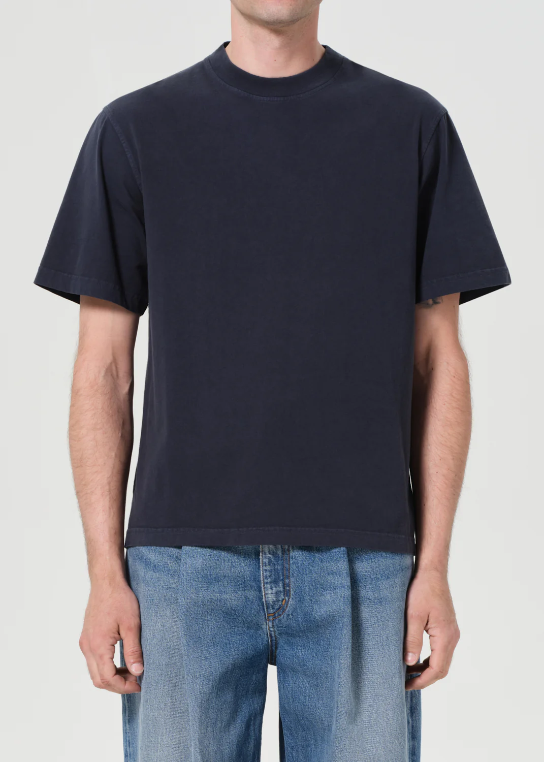 Asha Mock Neck Tee in Lyon - Image 3