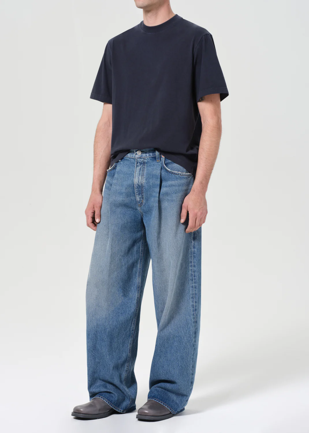 Asha Mock Neck Tee in Lyon - Image 6