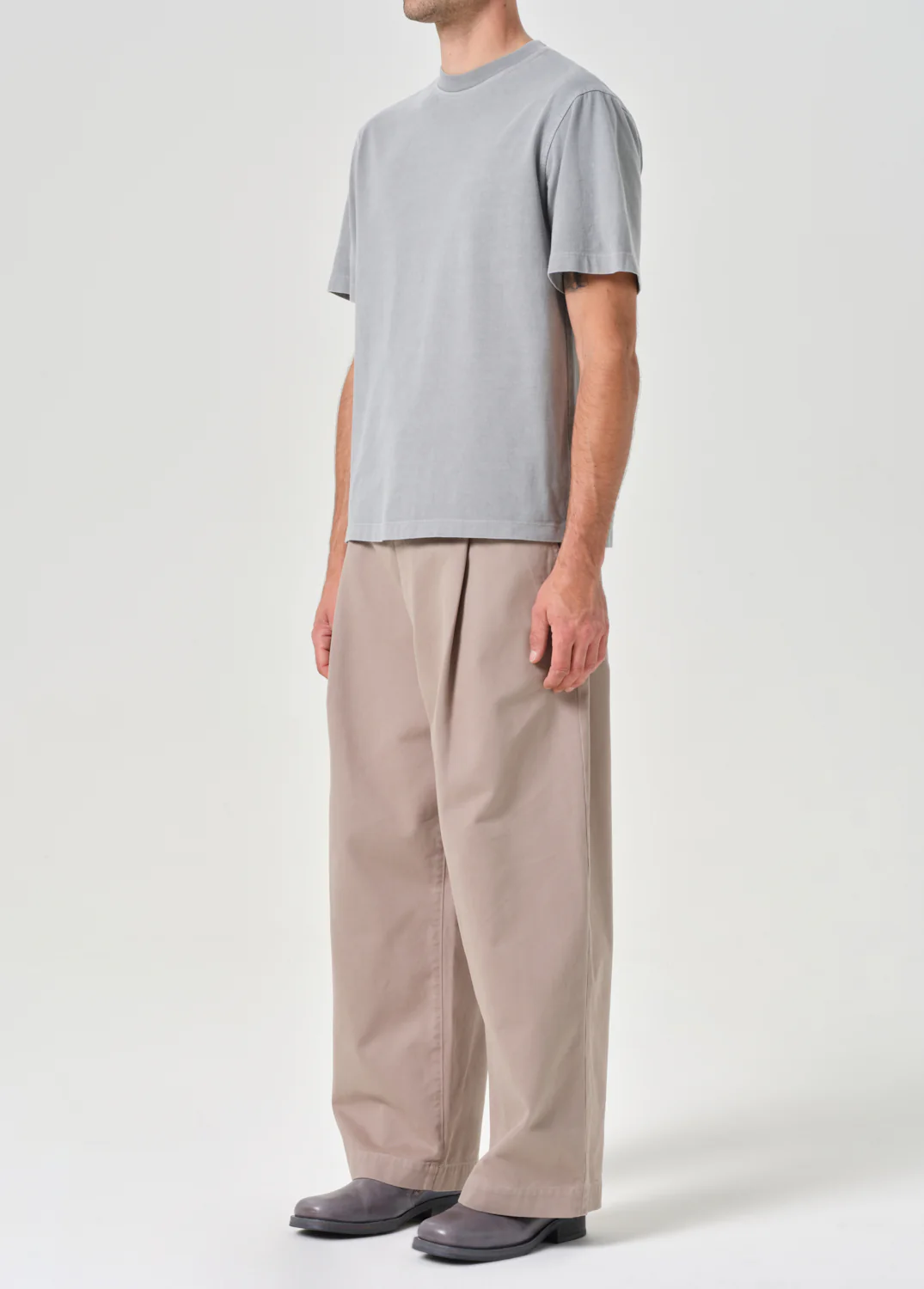 Asha Mock Neck Tee in Patagonia - Image 4