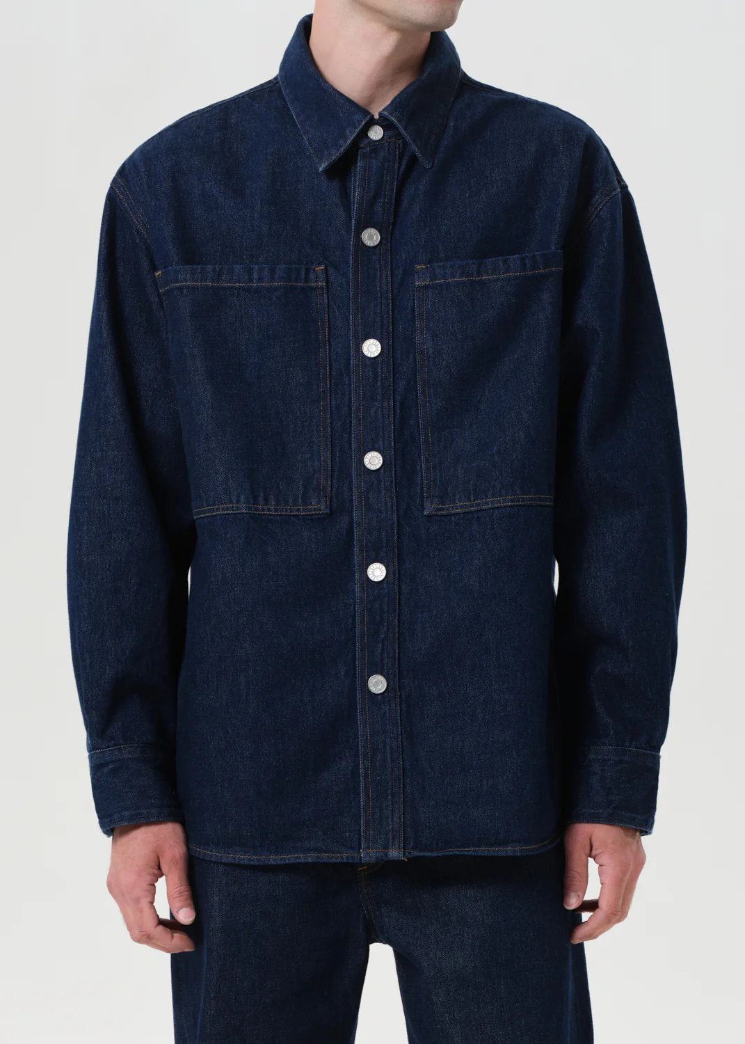 Atticus Shirt in Rinse - Image 3