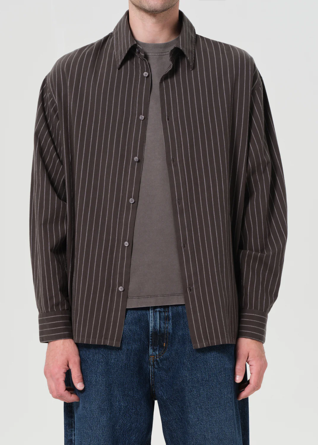 Aurel Shirt in Banks Stripe - Image 3