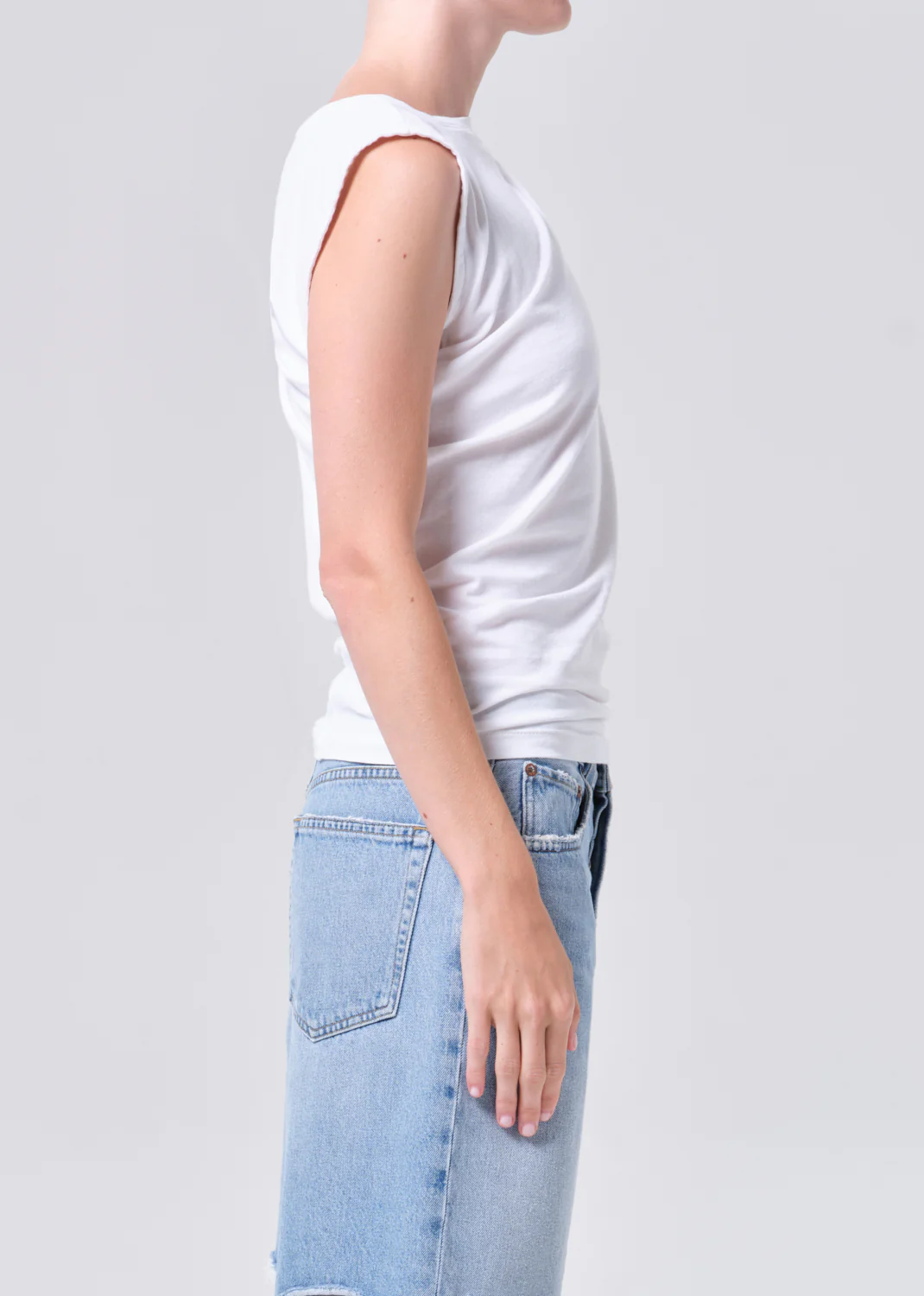 Beth Tee in White - Image 3