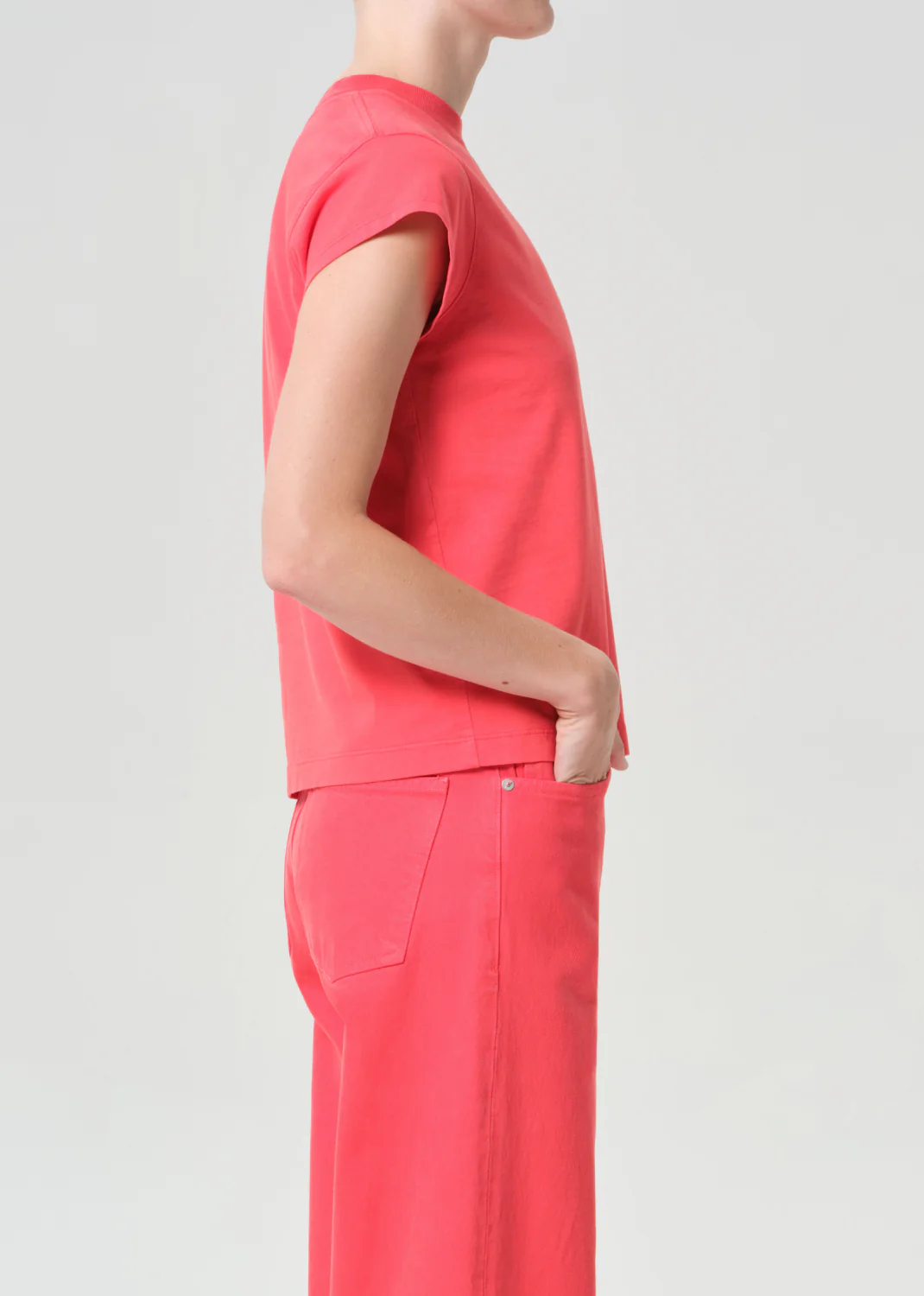 Bryce Cap Sleeve Tee in Carnival - Image 3