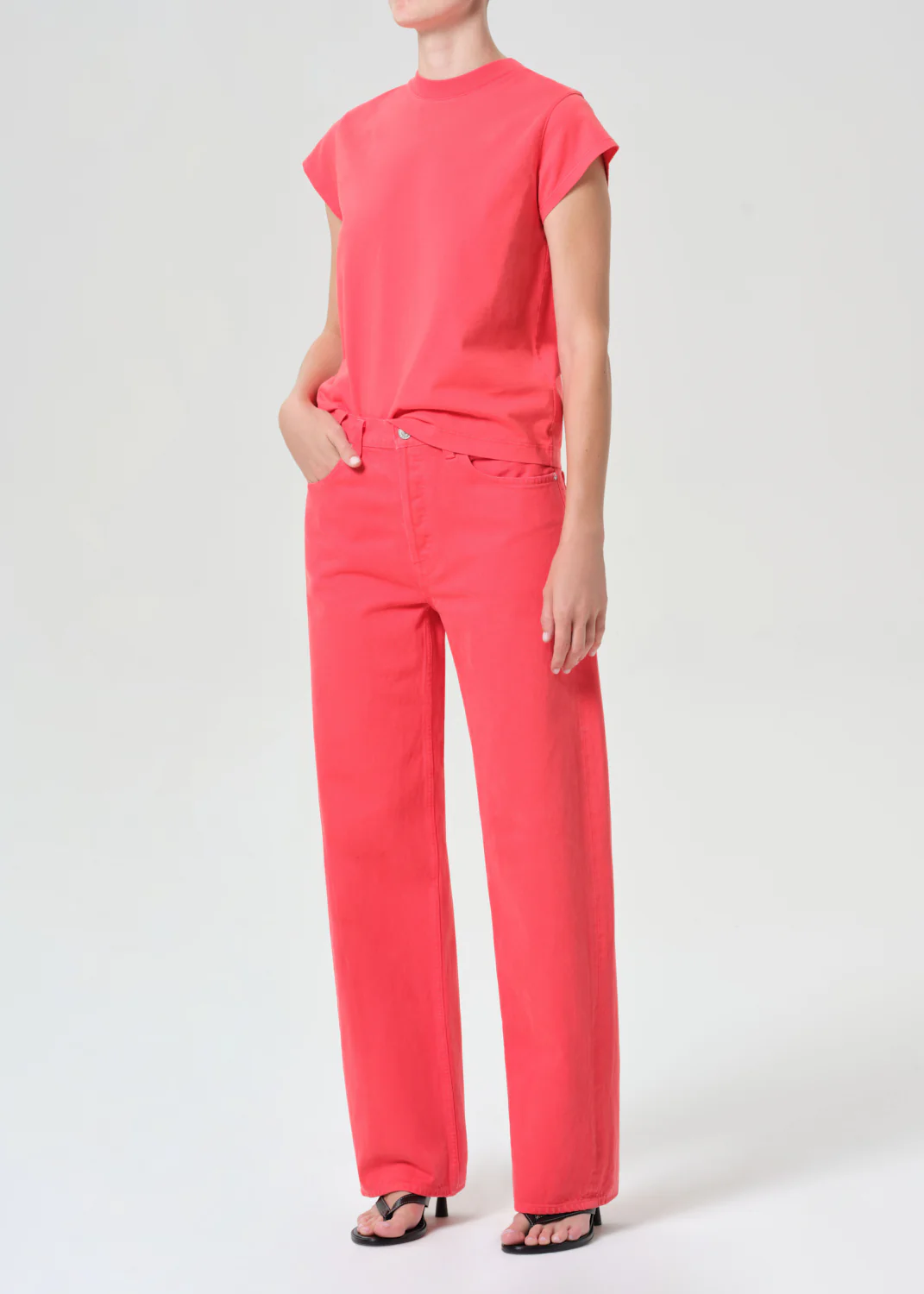 Bryce Cap Sleeve Tee in Carnival - Image 4