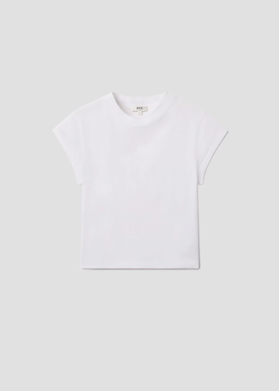 Bryce Cap Sleeve Tee in White - Image 6