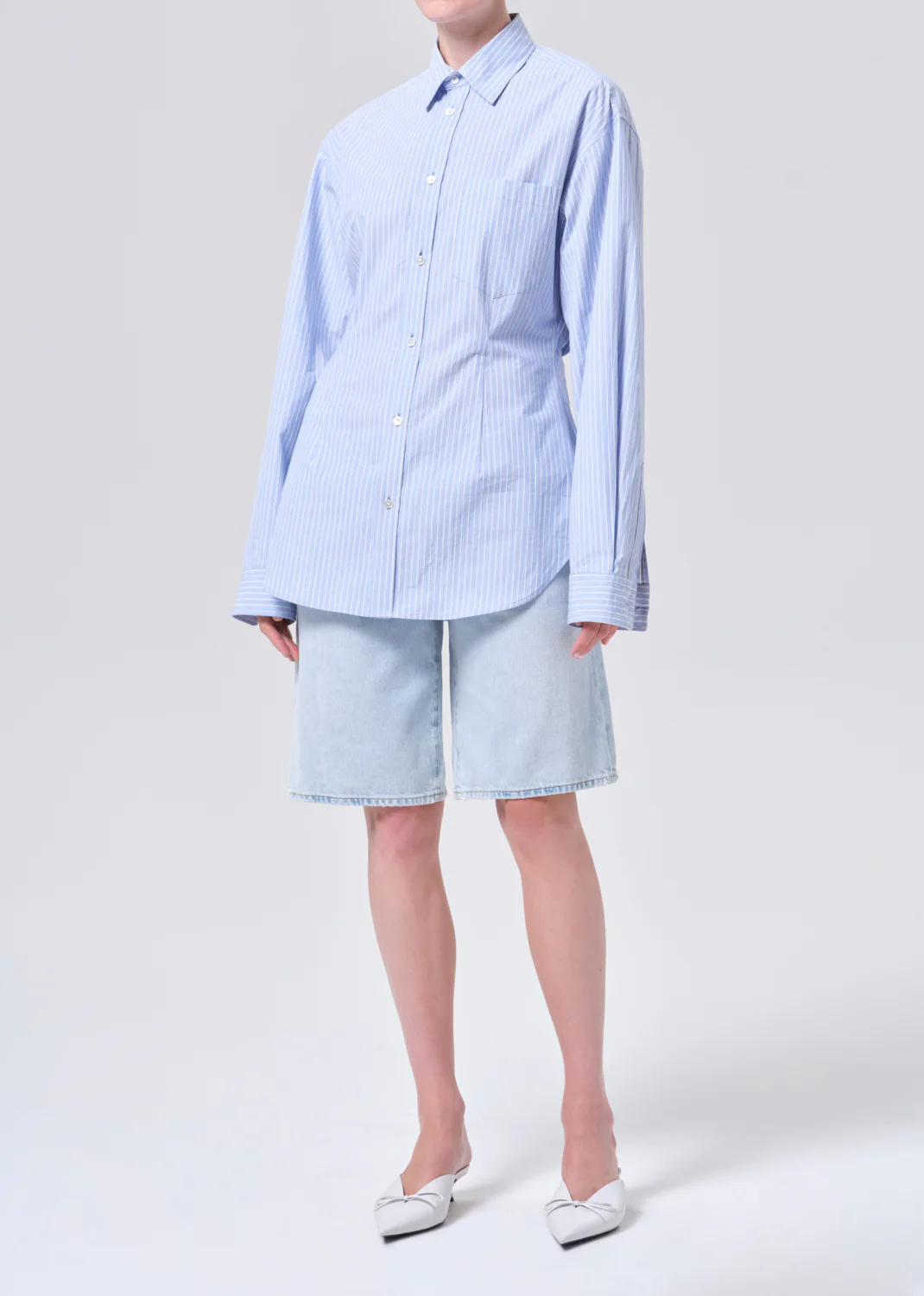 Cinch Shirt in Webb Stripe - Image 4