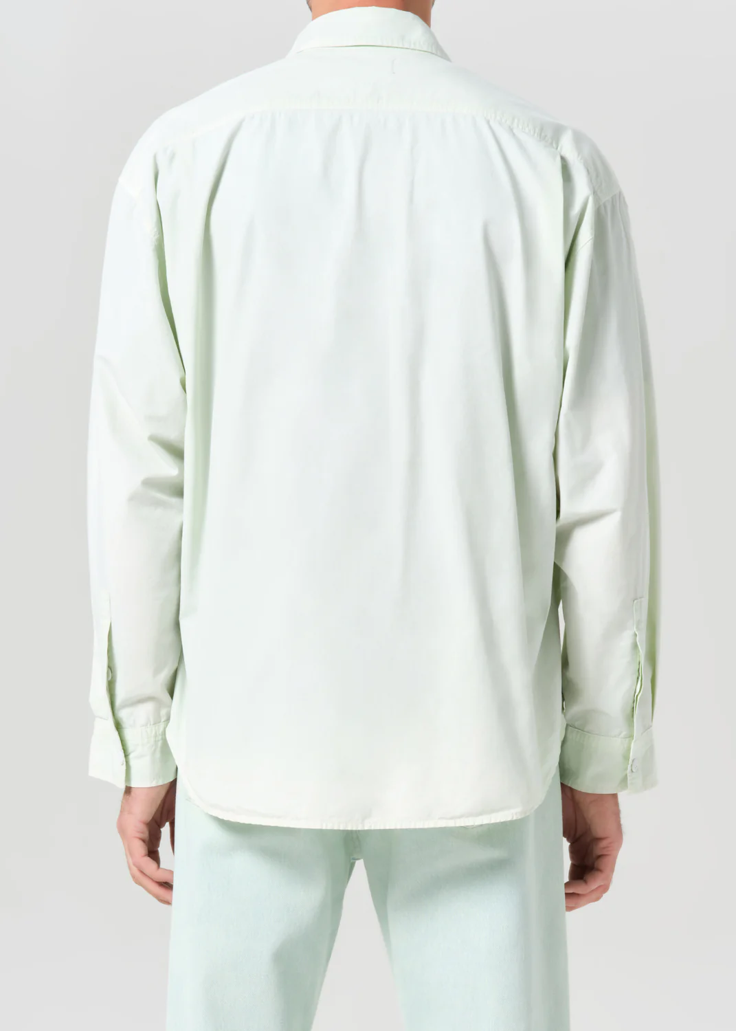 Clark Shirt in Mint Cream - Image 4