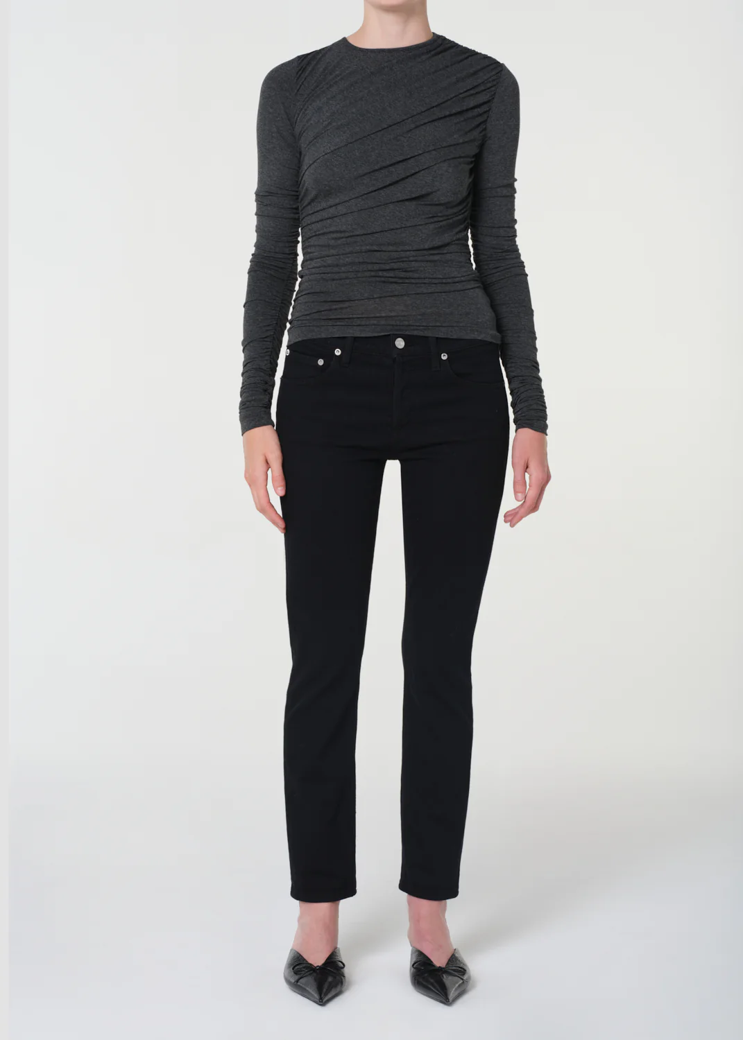 Cocktail Ankle Jean (Comfort Stretch) in Immersion