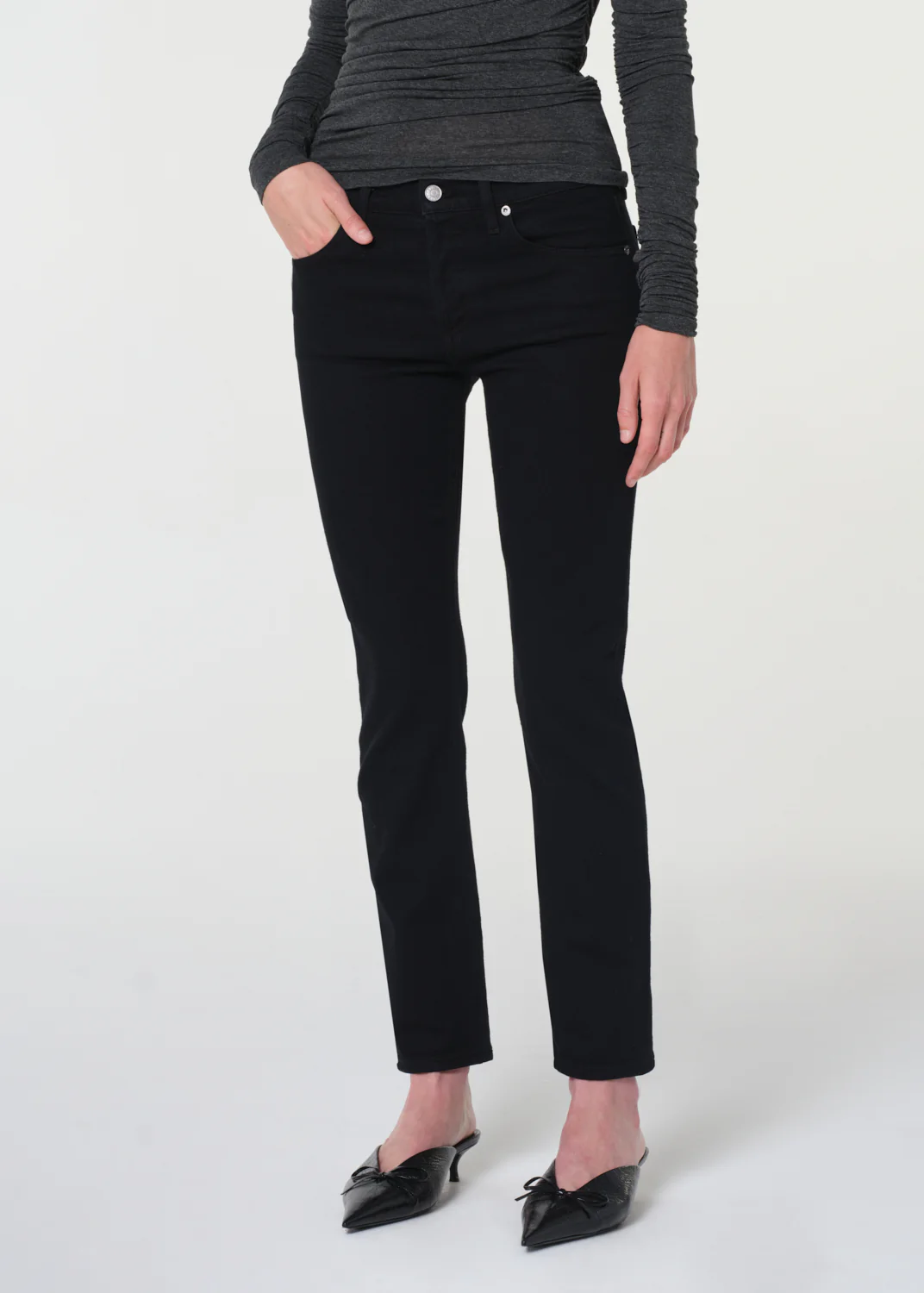 Cocktail Ankle Jean (Comfort Stretch) in Immersion - Image 4