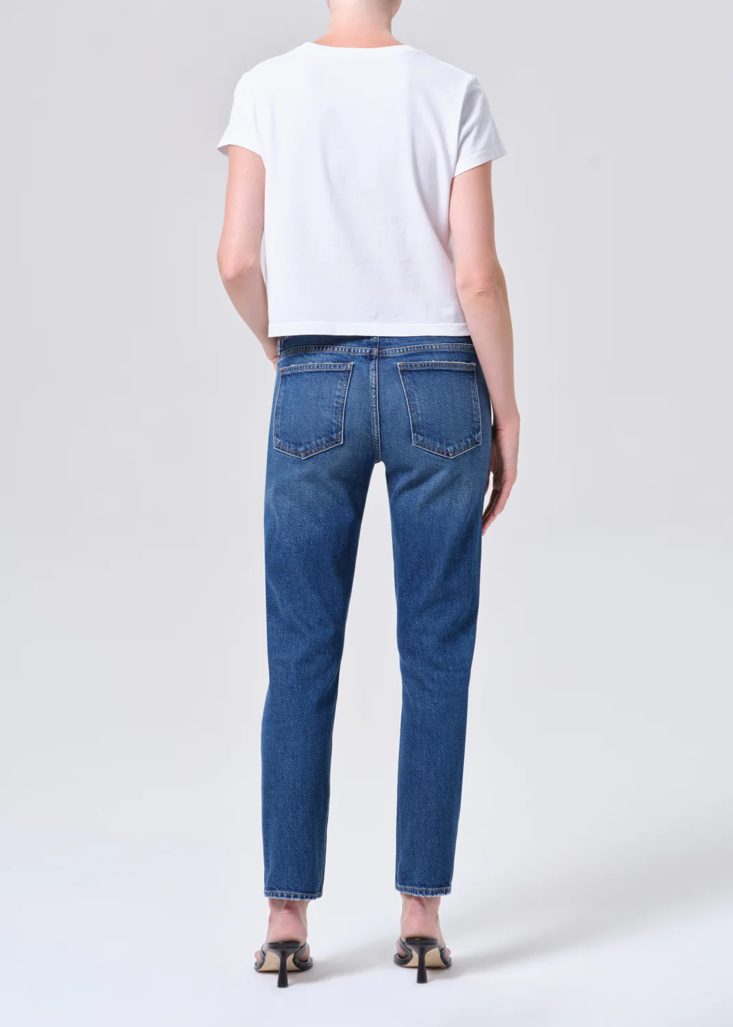 Cocktail Ankle Jean (Comfort Stretch) in Outline - Image 3