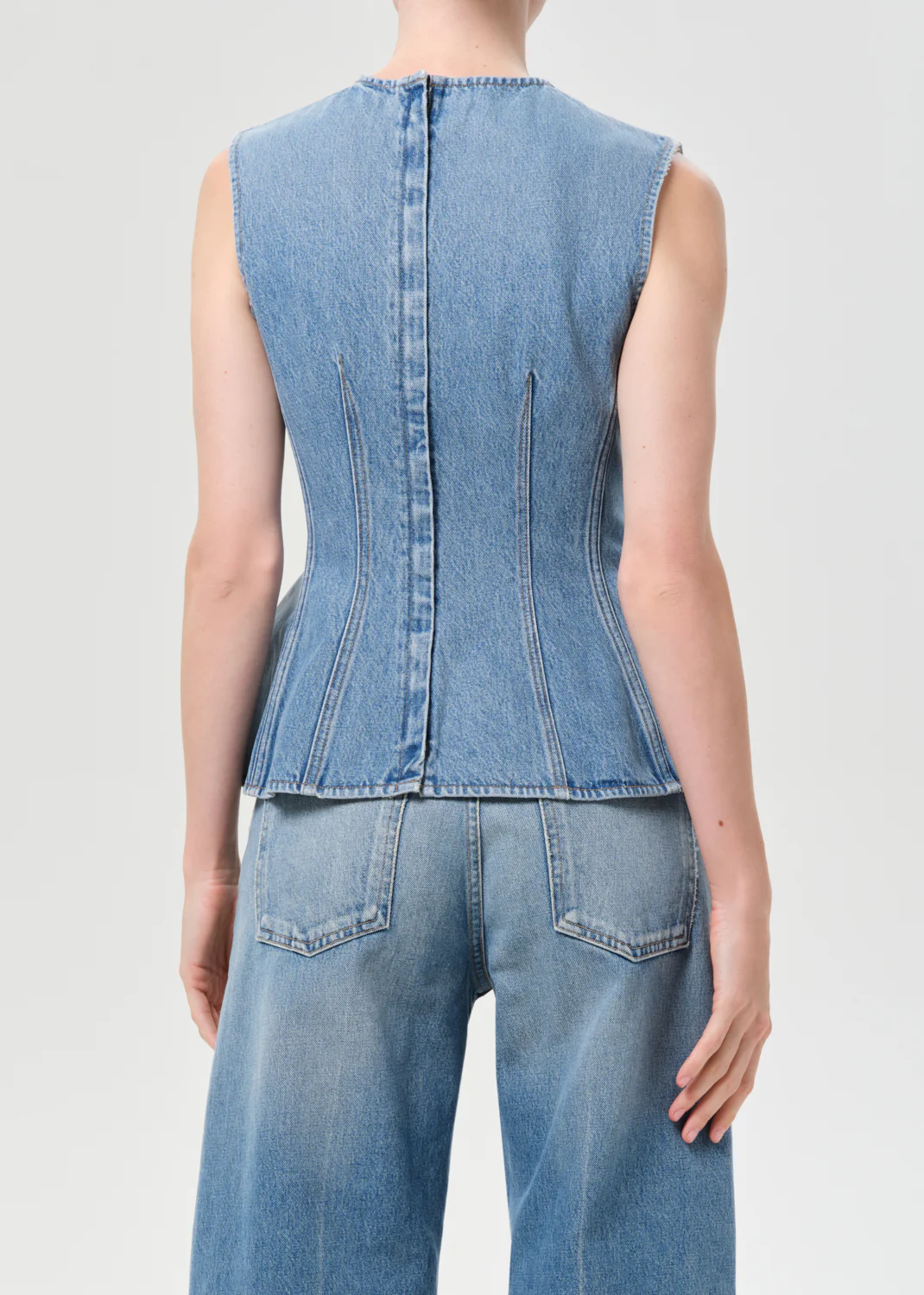 Corbin Denim Shell Shirt in Danton - Image 2