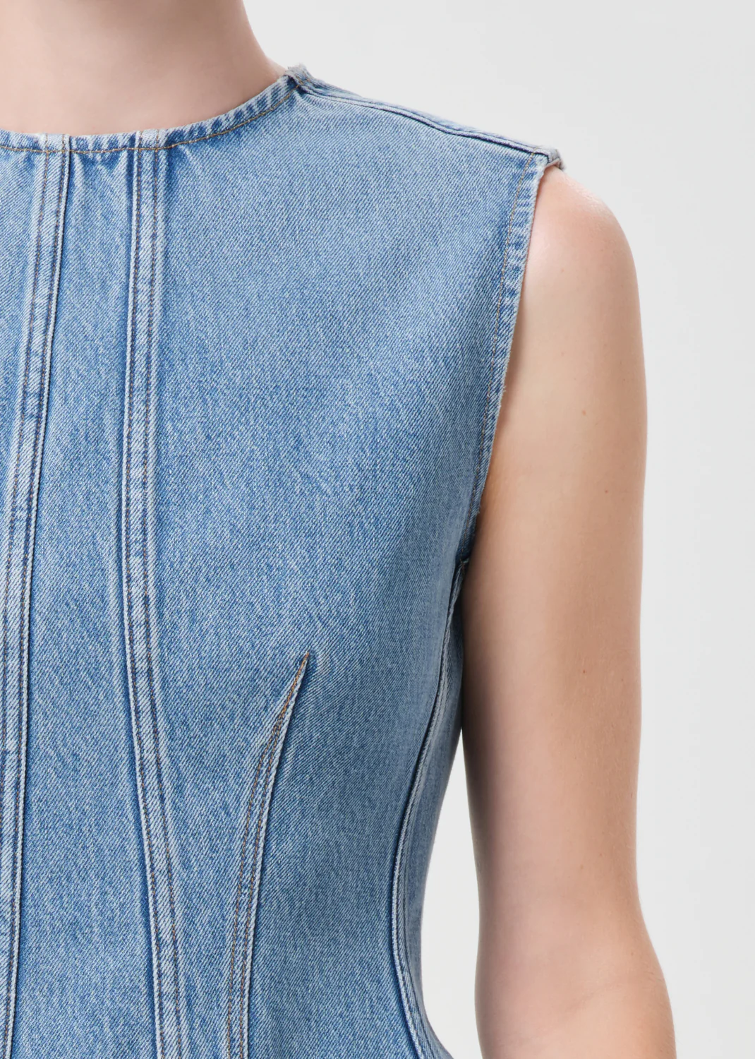 Corbin Denim Shell Shirt in Danton - Image 5