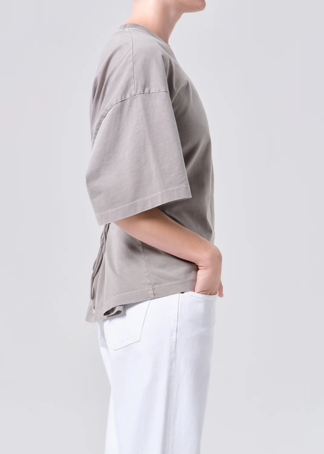 Ellery Tee in Drab - Image 3